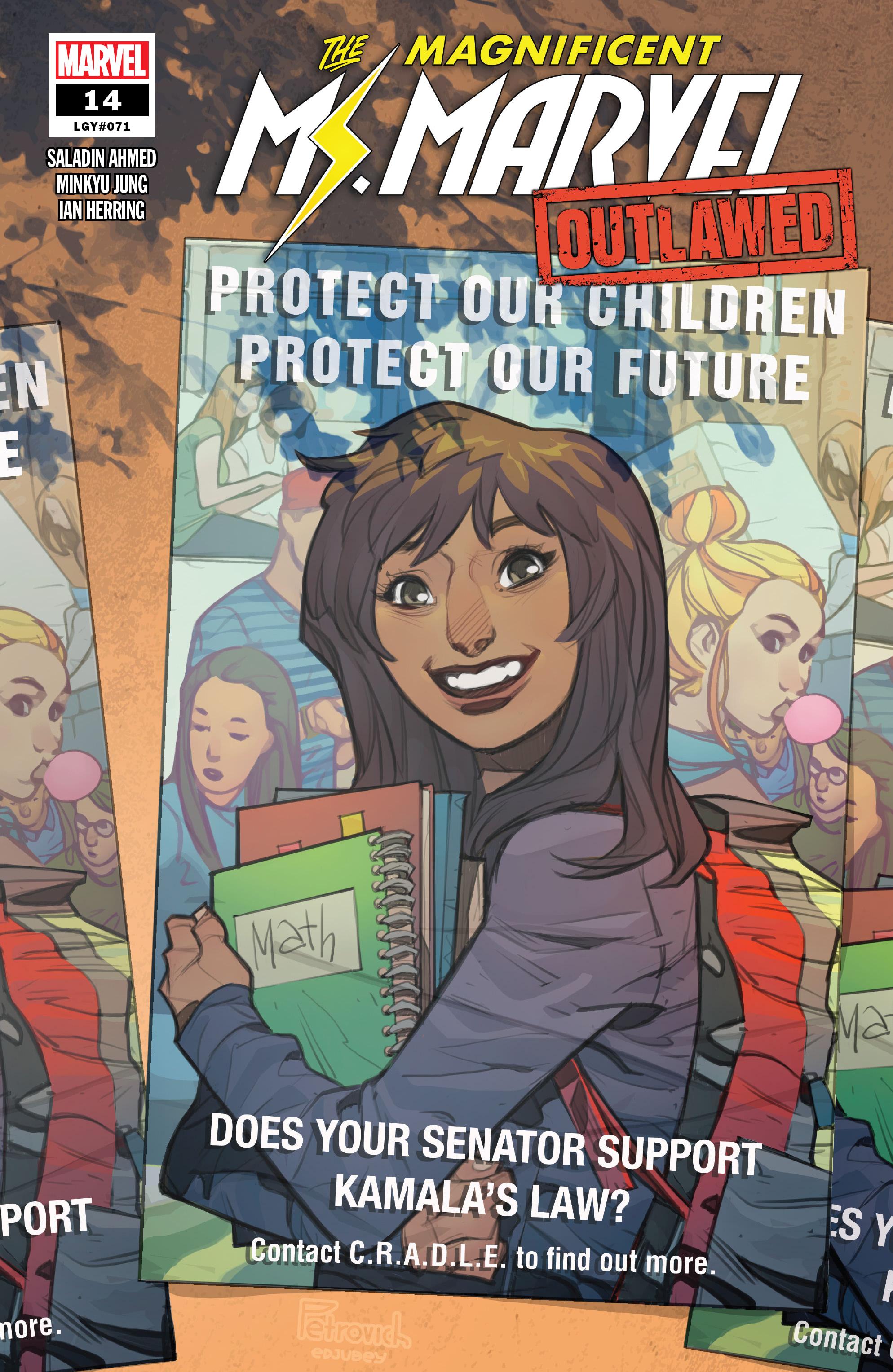 Magnificent Ms. Marvel #14 book cover