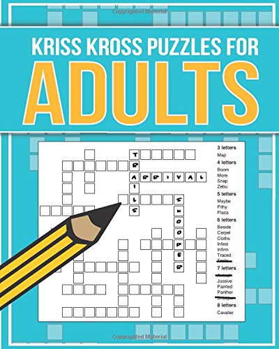 Kriss Kross Puzzles for Adults: 100 fantastic kriss kross word puzzles by Clarity Media | Goodreads