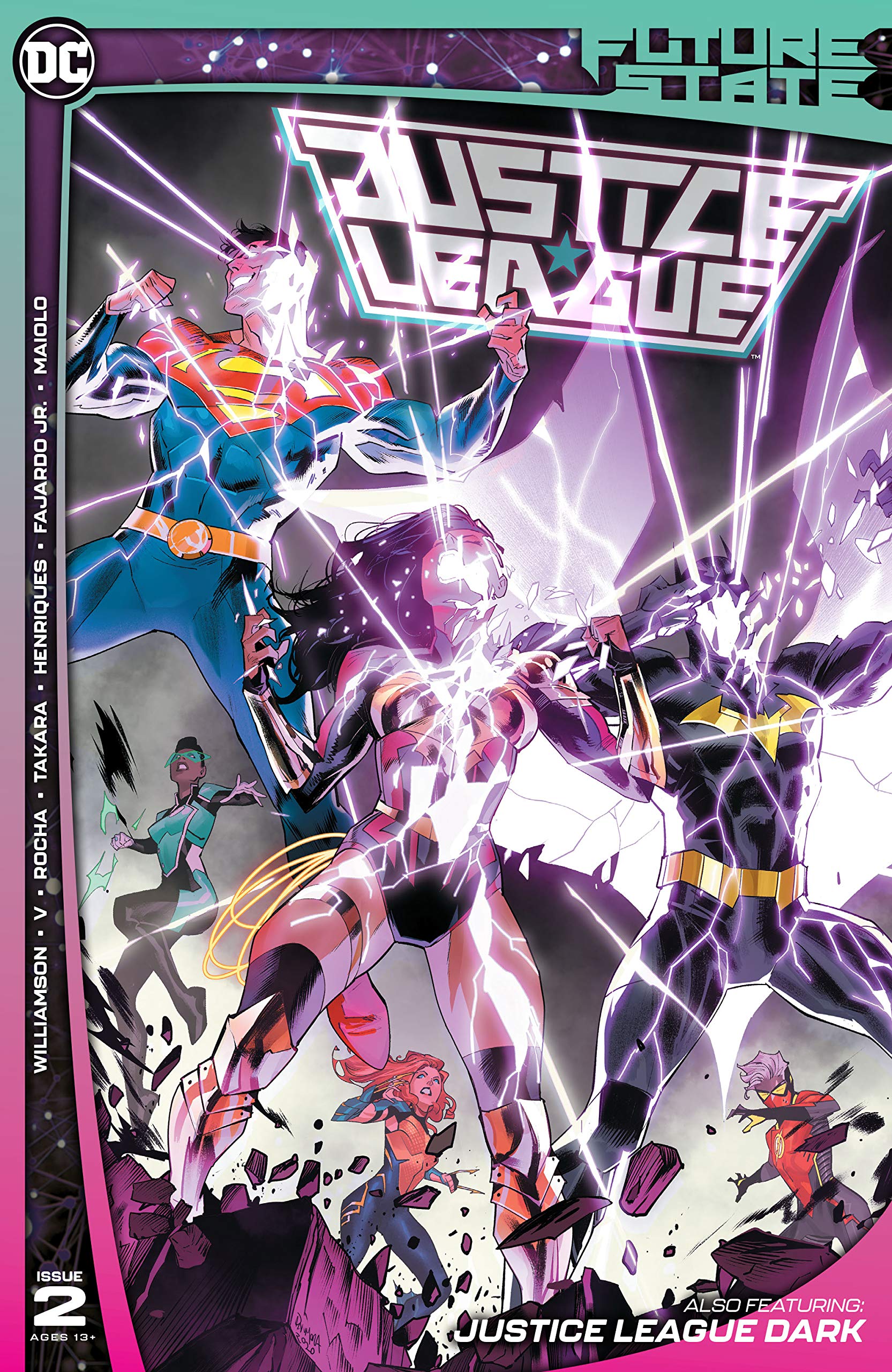 Future State: Justice League book cover 3