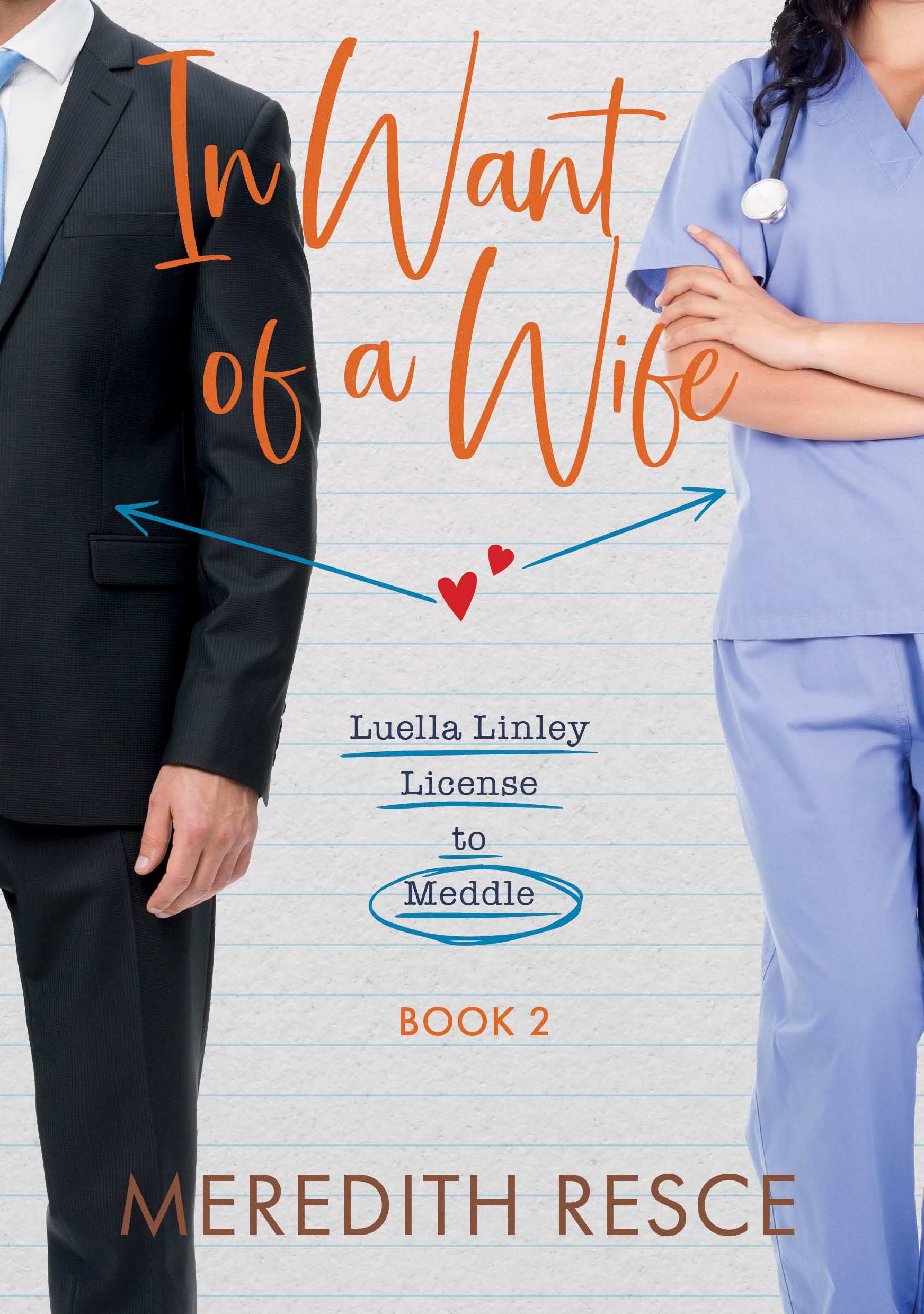 Luella Linley: License to Meddle book cover 2