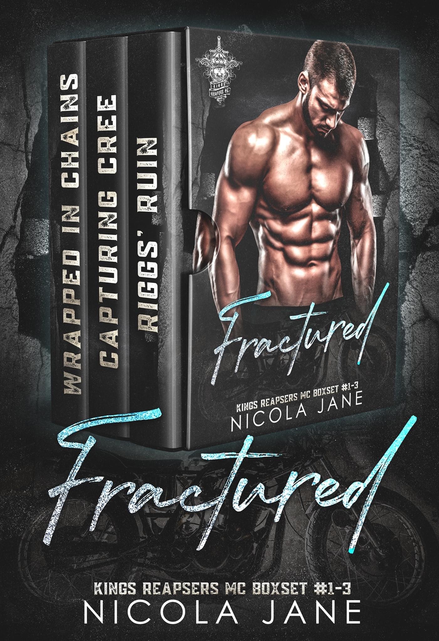 Fractured book cover