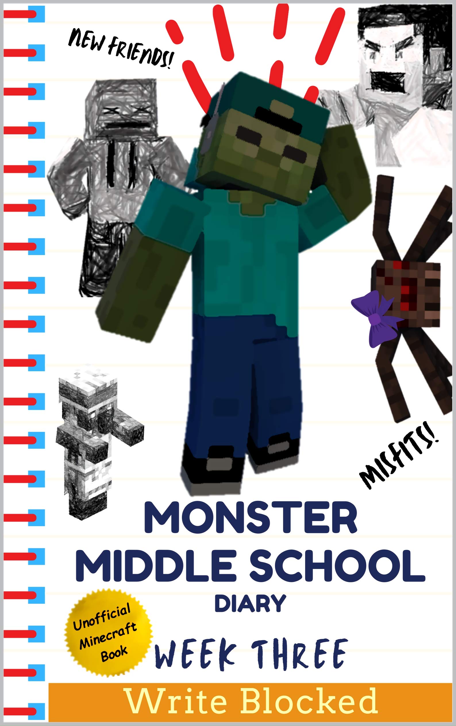 Monster Middle School Diary book cover