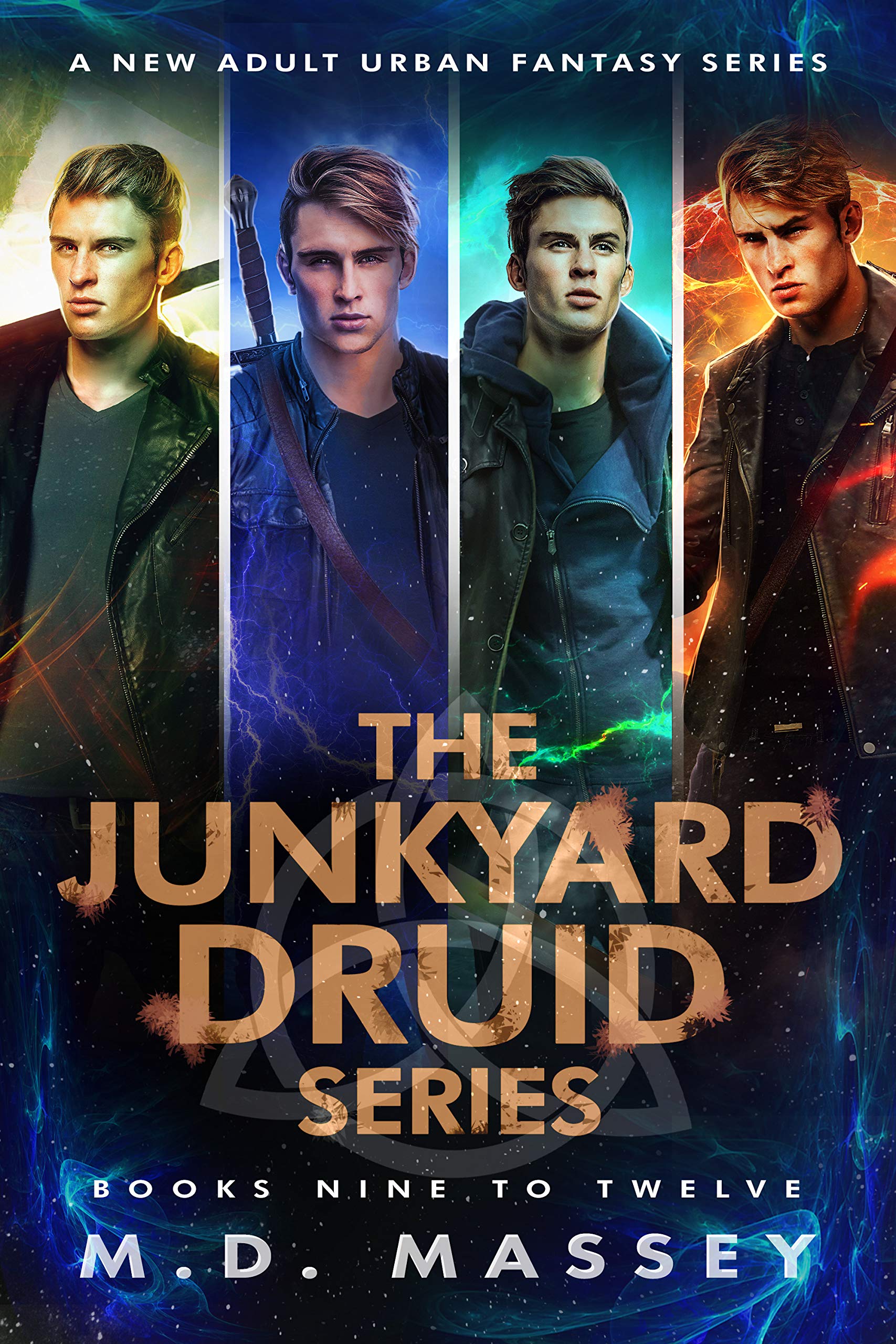 Junkyard Druid #9-12 book cover