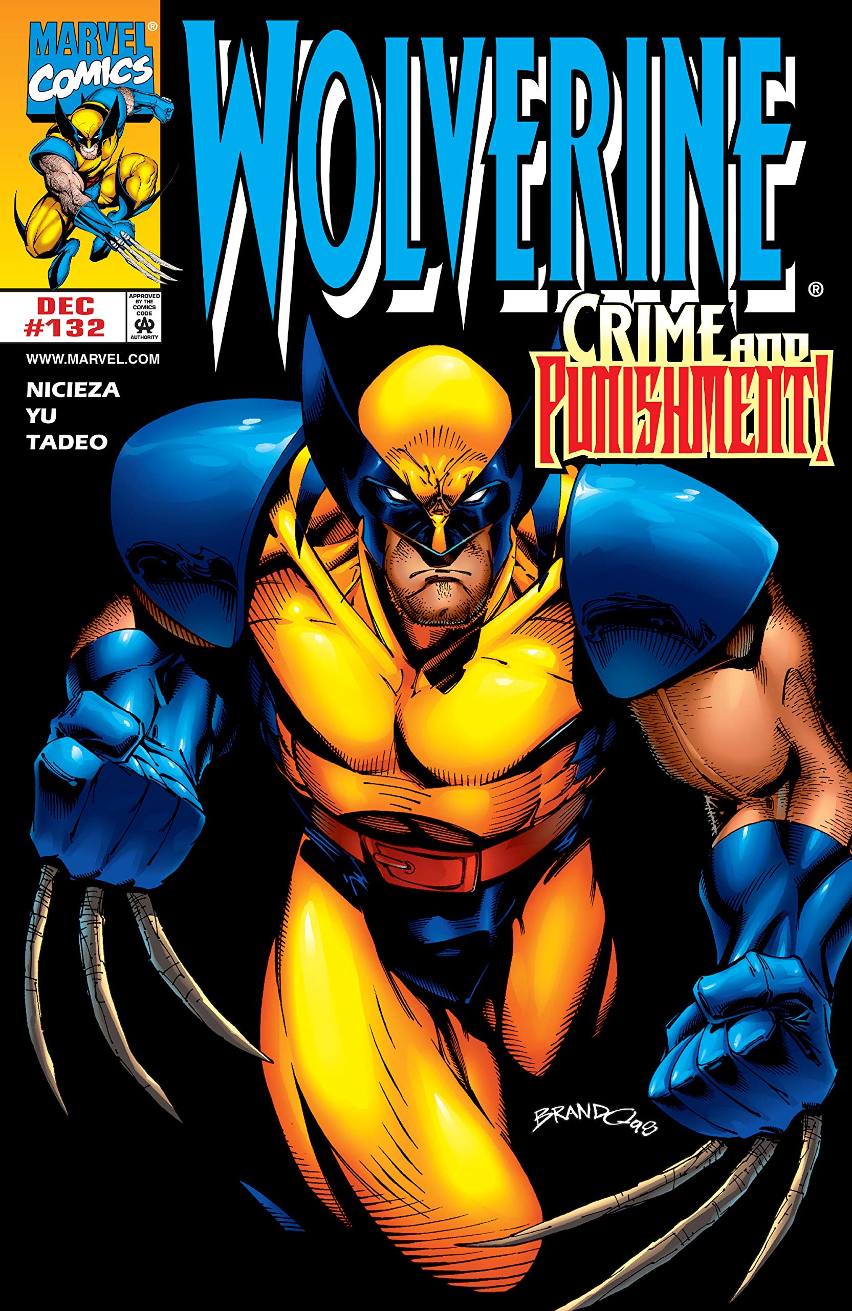 Wolverine (1988-2003) #132 book cover