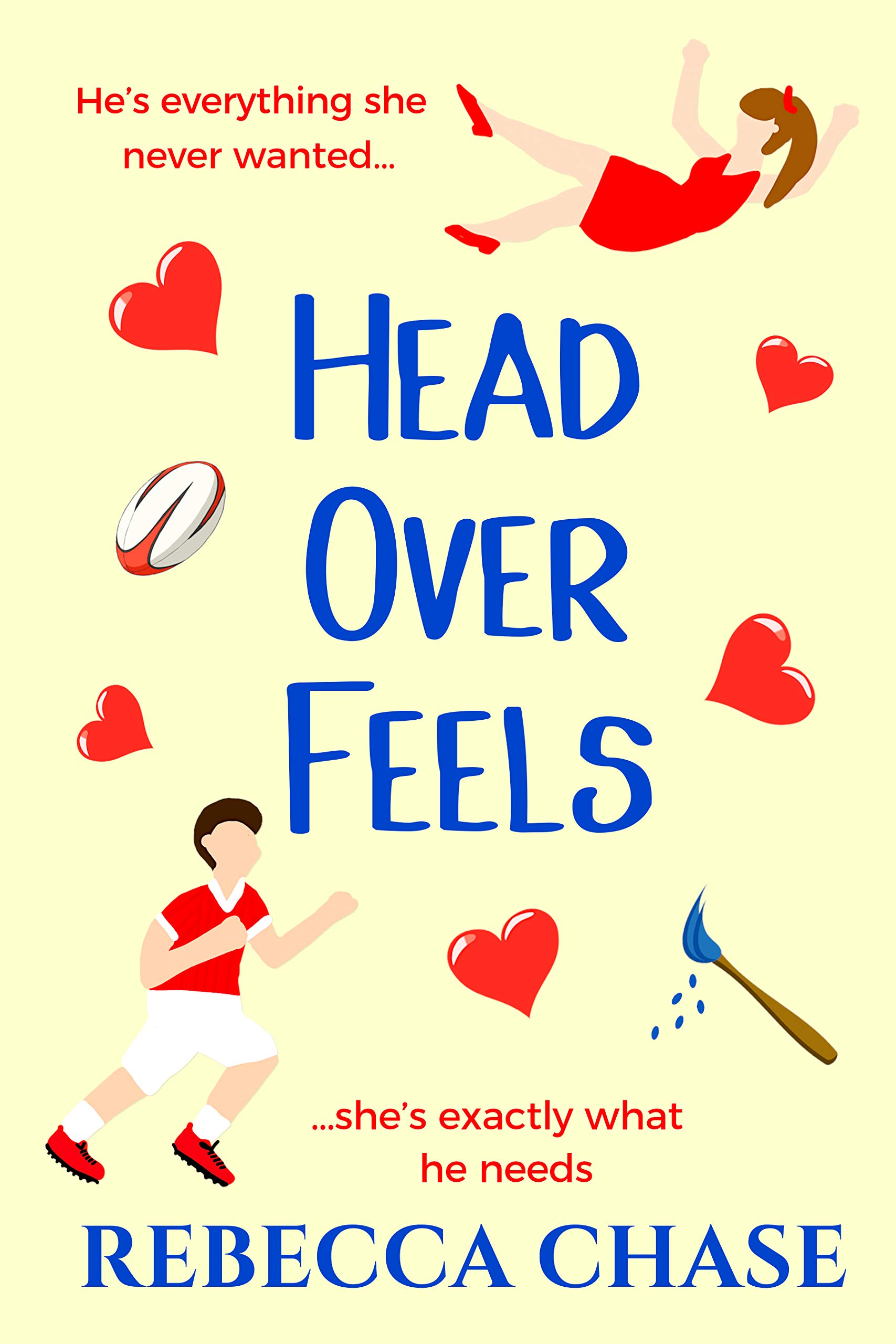Head Over Feels (The Bulls Rugby Series, #3)