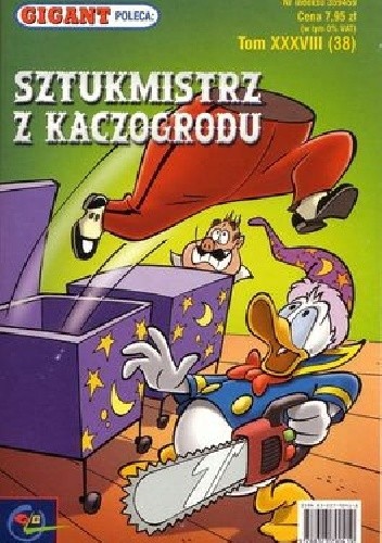 Sztukmistrz z Kaczogrodu book cover