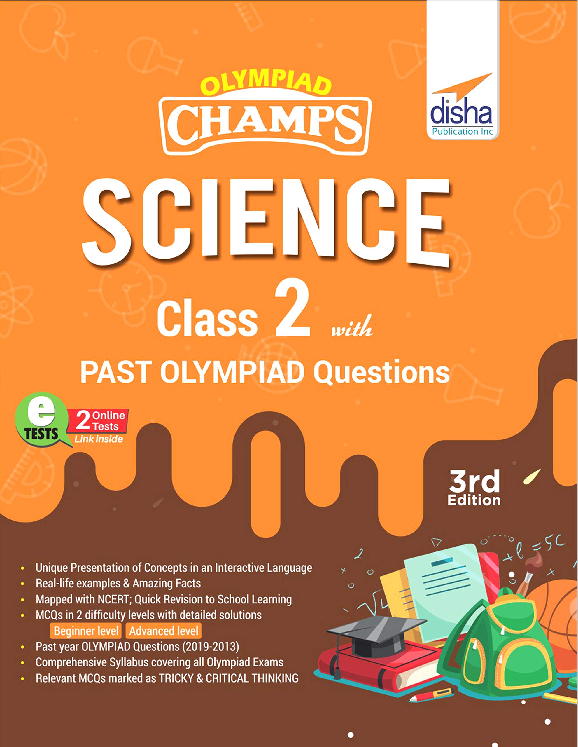Olympiad Champs Science Class 2 with Past Olympiad Questions 3rd Edition by Disha Experts
