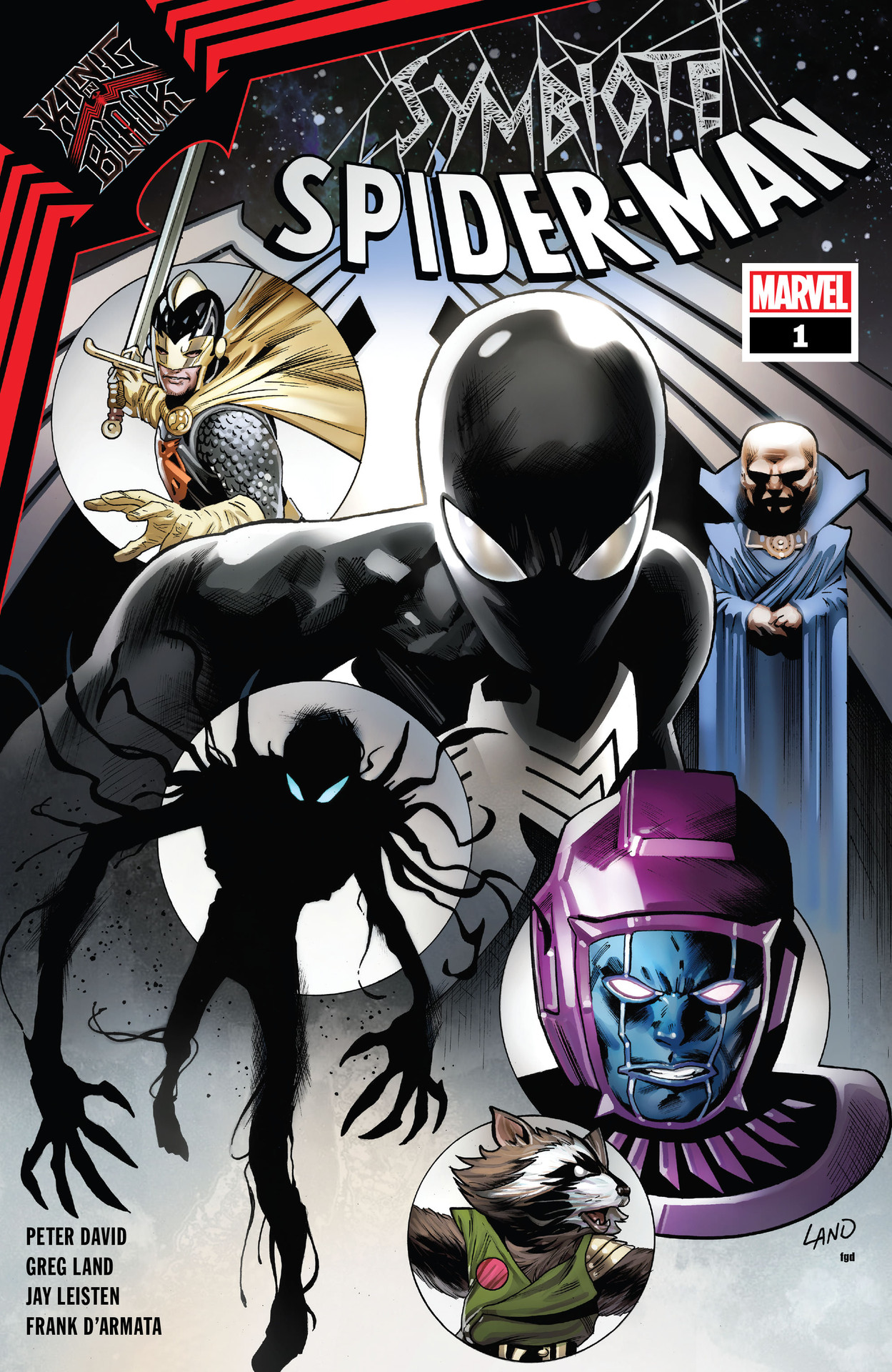 Symbiote Spider-Man: King in Black book cover 1