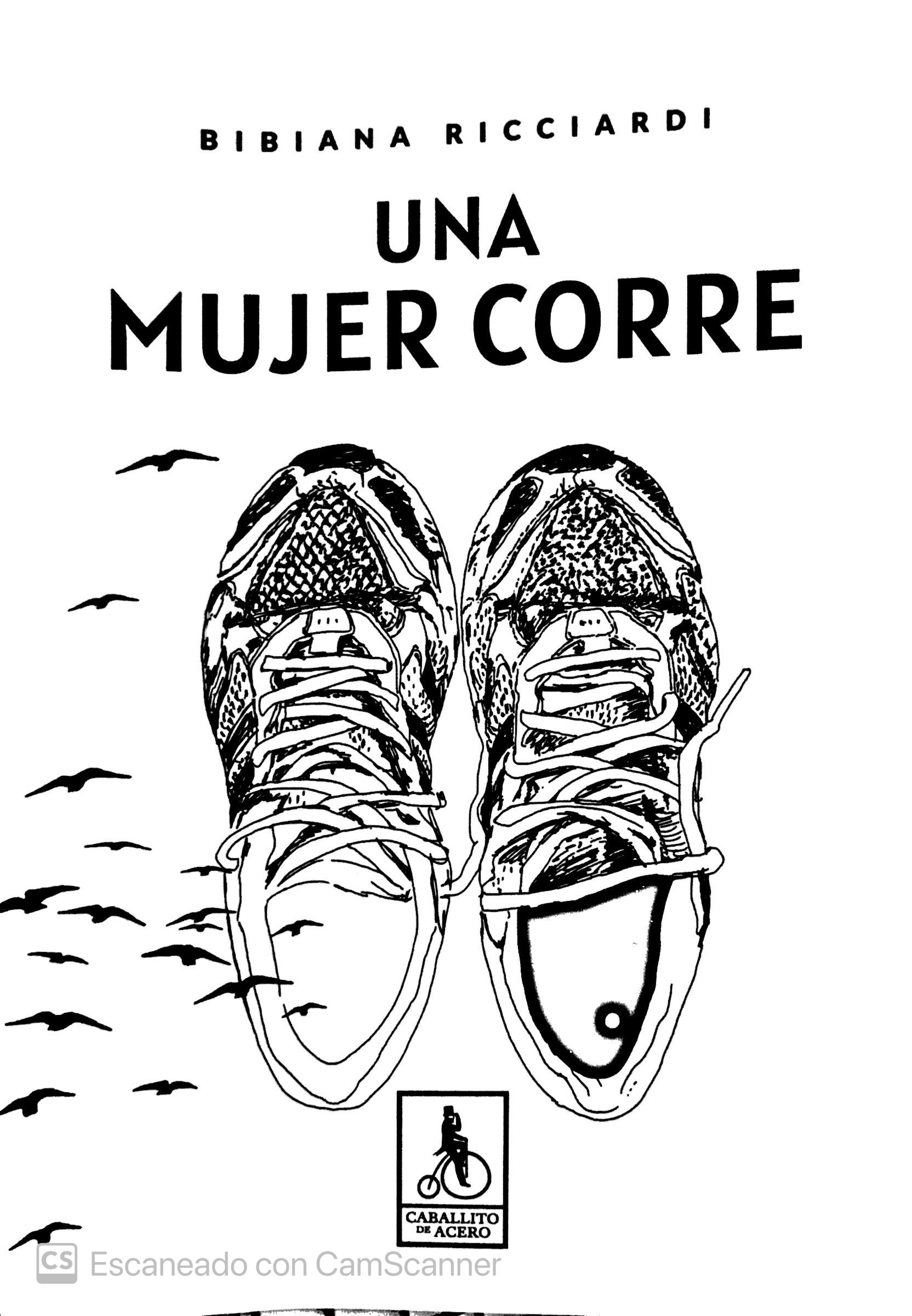 Una mujer corre