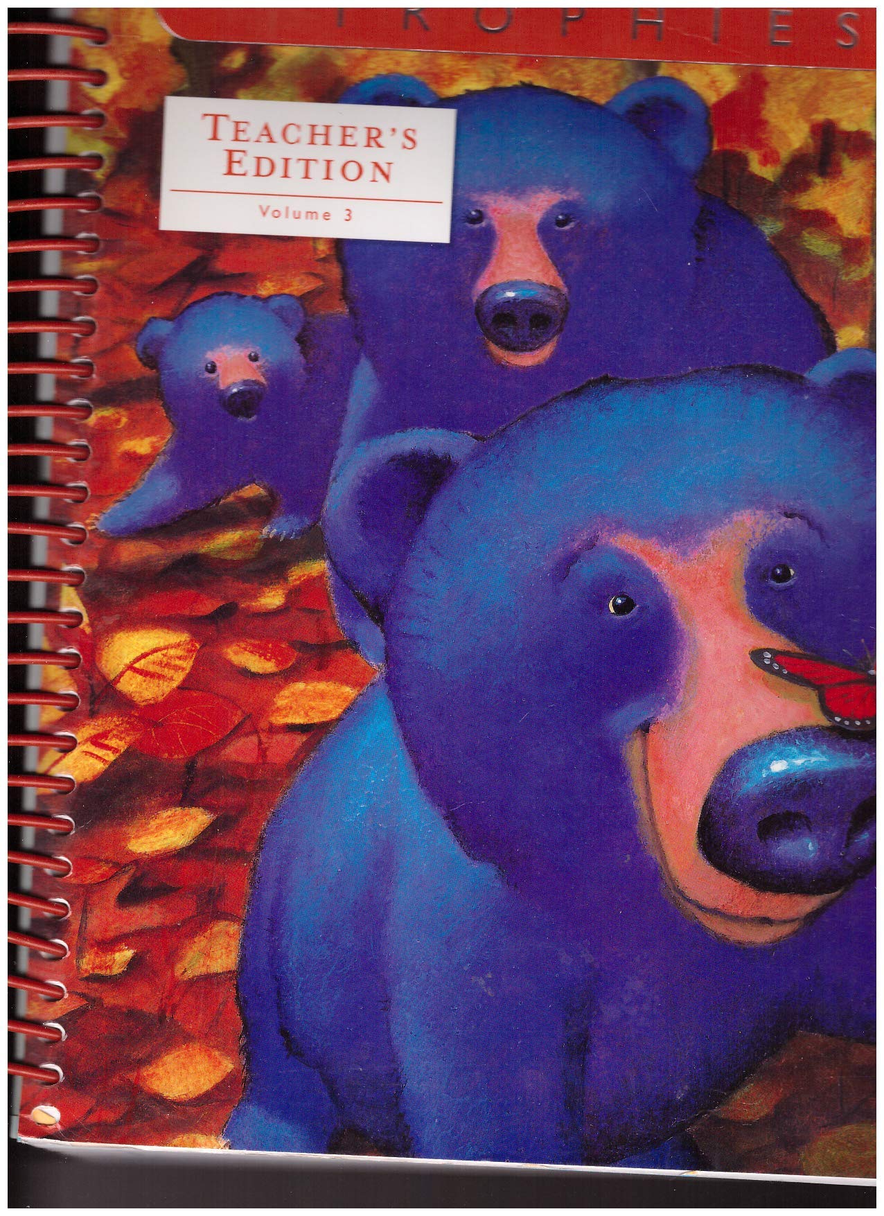 Harcourt Trophies, Kindergarten Volume 3, Teacher's Edition by 2003 Goodreads