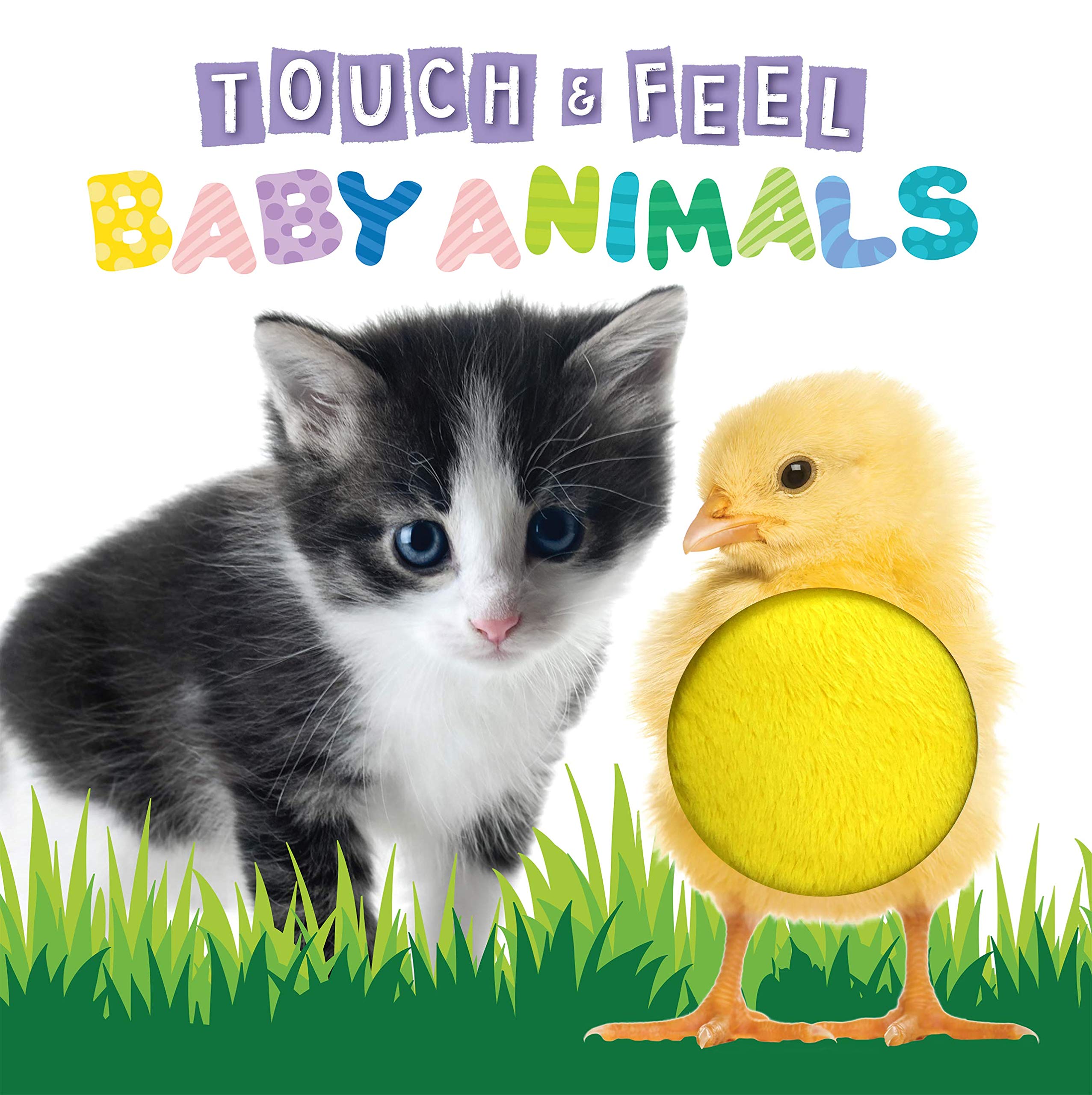 Touch and Feel Baby Animals Novelty Book Children's Board Book