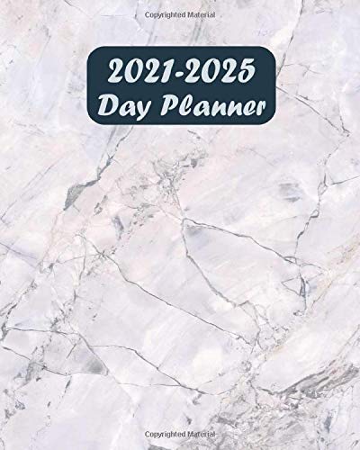 2021-2025 Day Planner: 5 Year Planner 2021-2025, Schedule Notebook