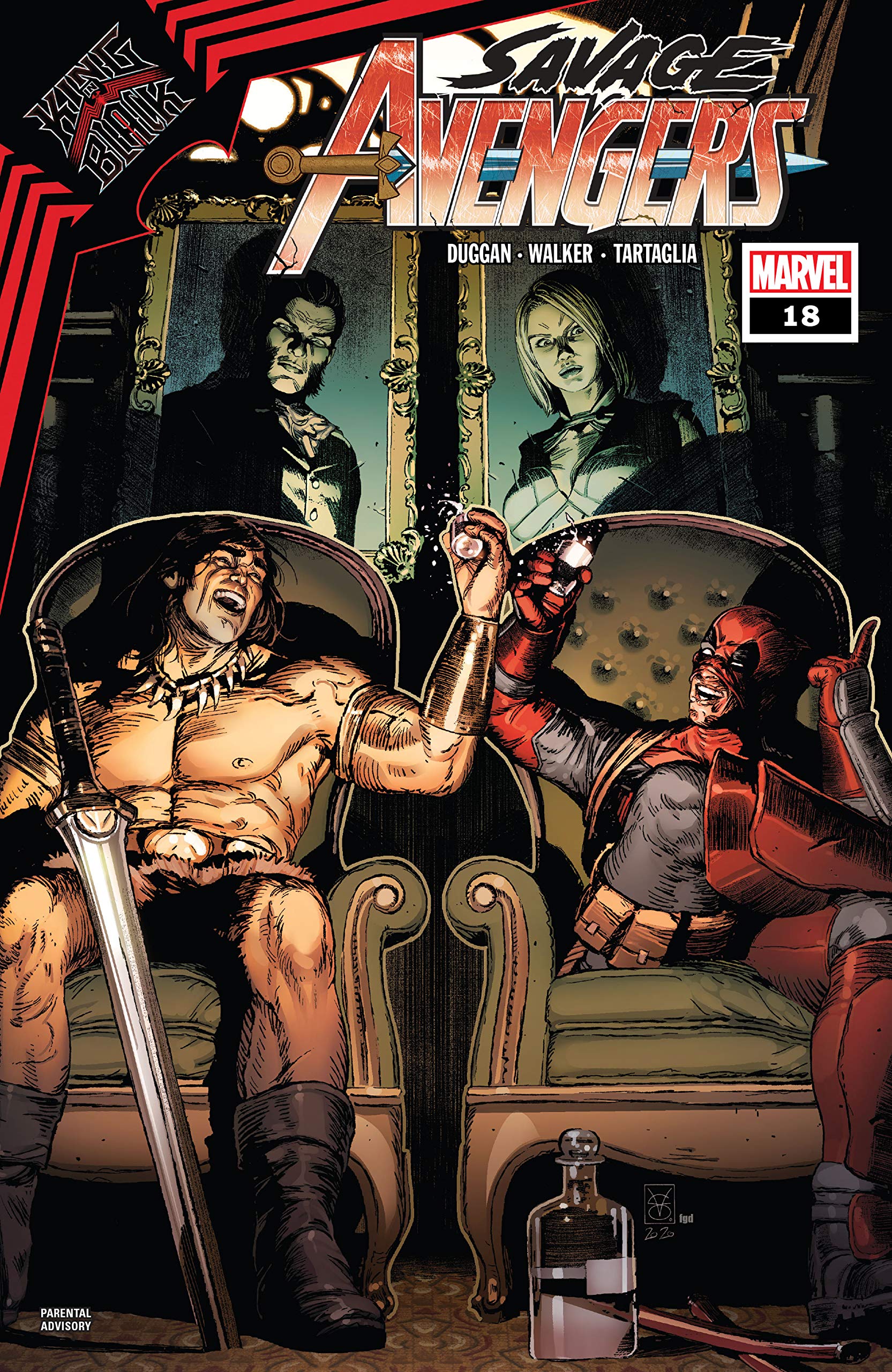 Savage Avengers #18 book cover
