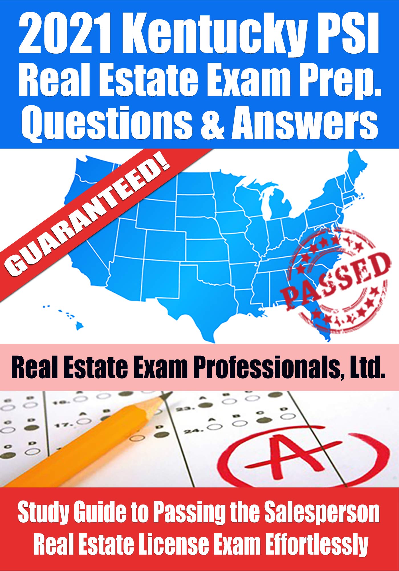 2021 Kentucky PSI Real Estate Exam Prep Questions and Answers Study