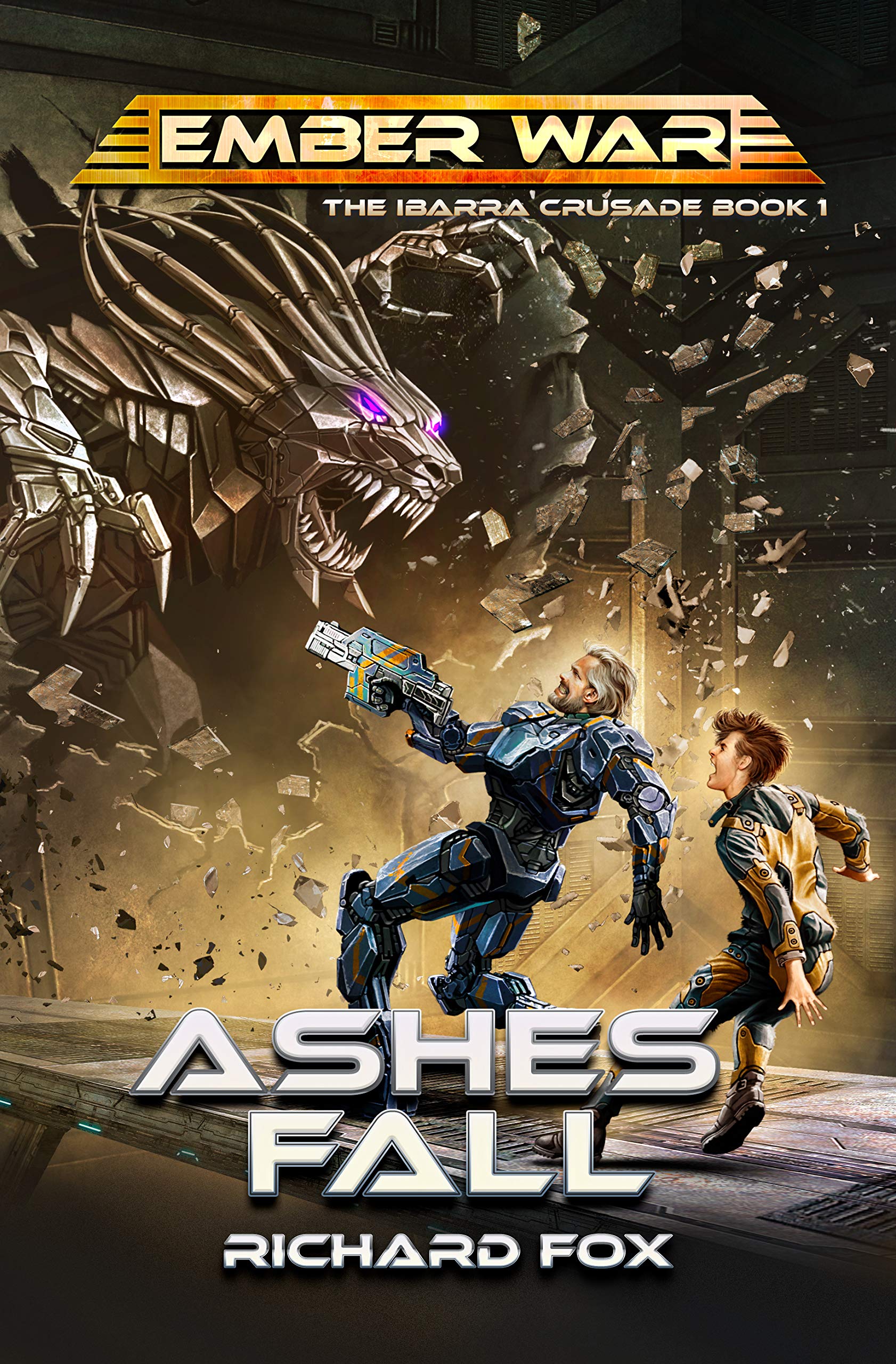 Ashes Fall book cover