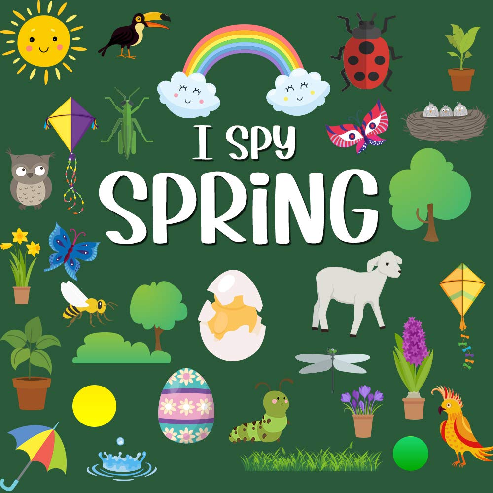 I Spy Spring: Picture Riddles Book For Smart Kids by Foxes Publishing ...