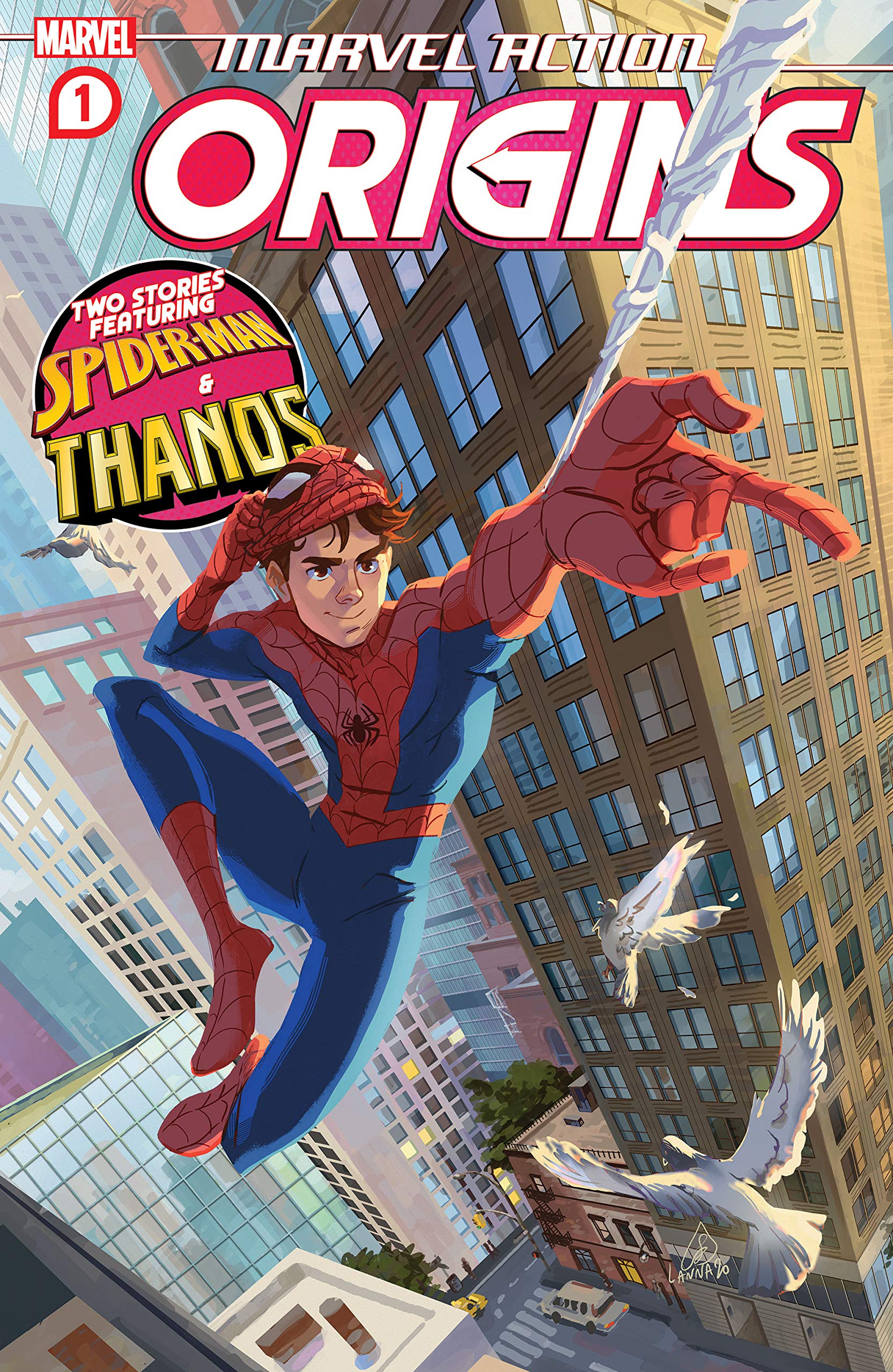 Marvel Action Origins book cover 1