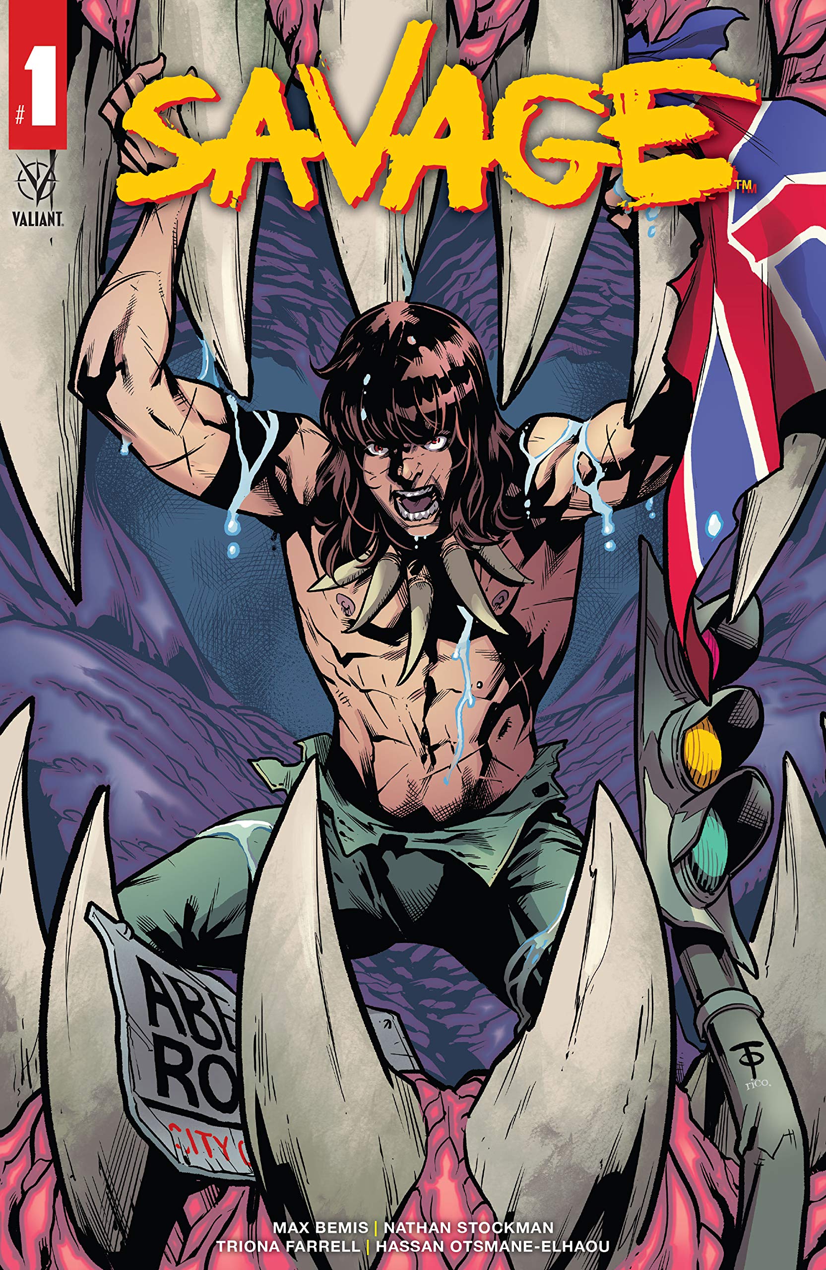 Savage (2021) #1 (Savage book cover