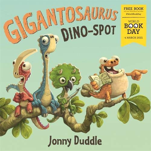 Gigantosaurus book cover
