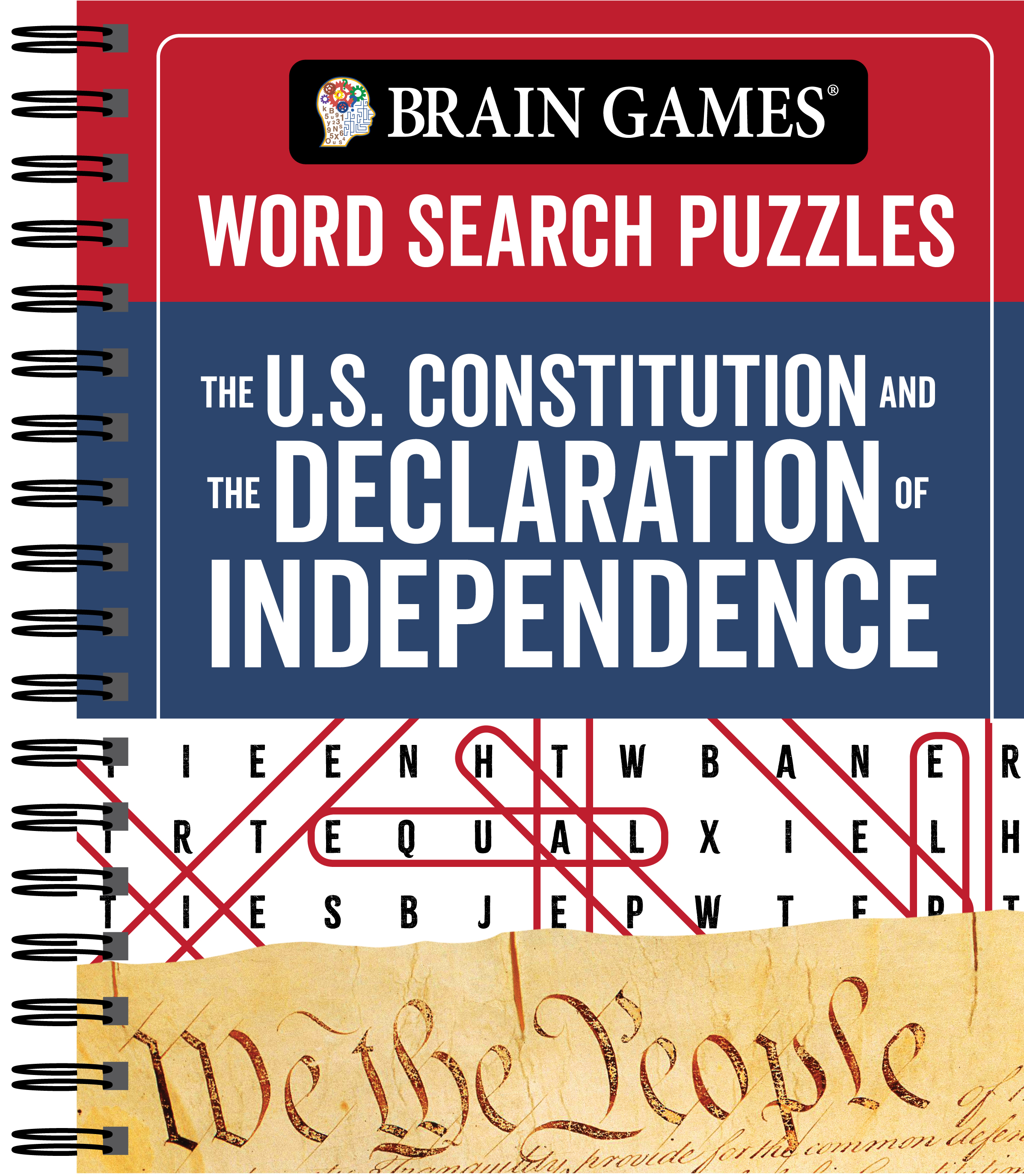Brain Games - Word Search Puzzles book cover