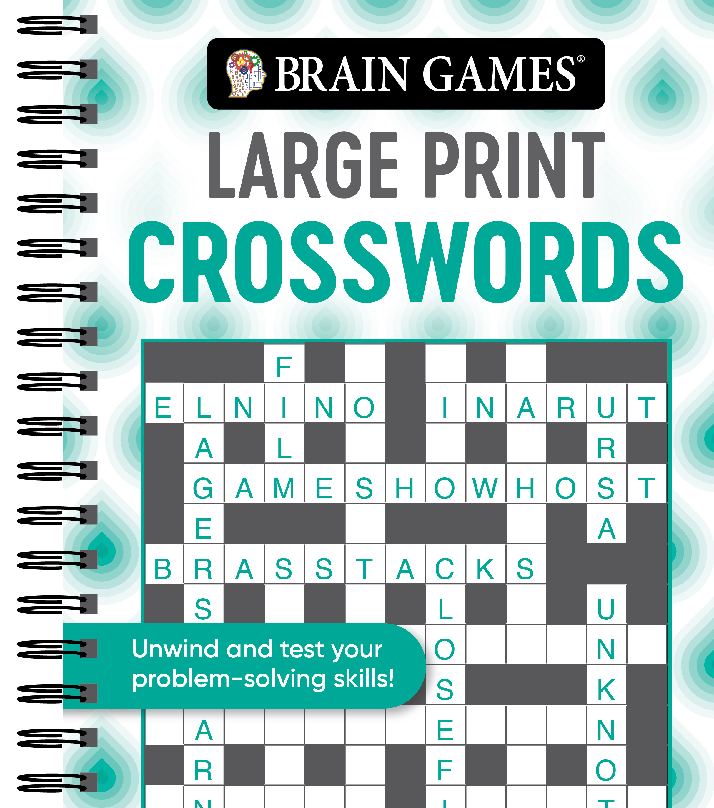 Brain Games Large Print Crosswords By Publications International LTD 