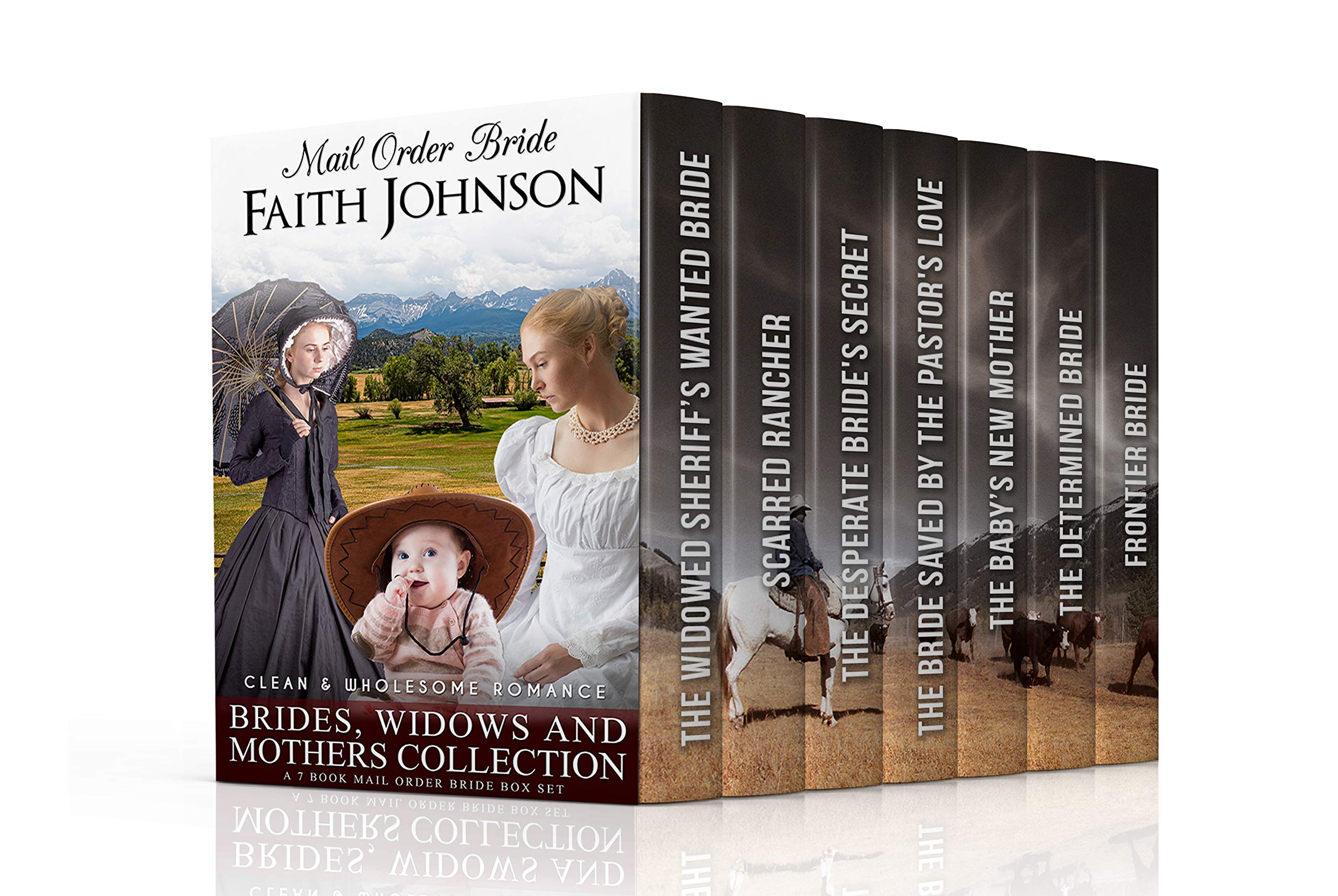 Brides, Widows and Mothers Collection : 7 Book Box Mail Order Bride Box Set