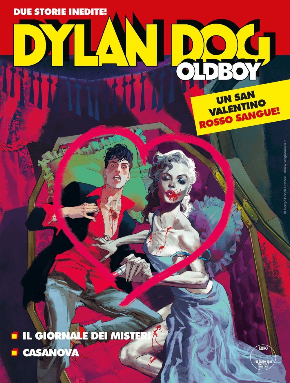 Dylan Dog Oldboy n. 5: Il giornale dei misteri - Casanova