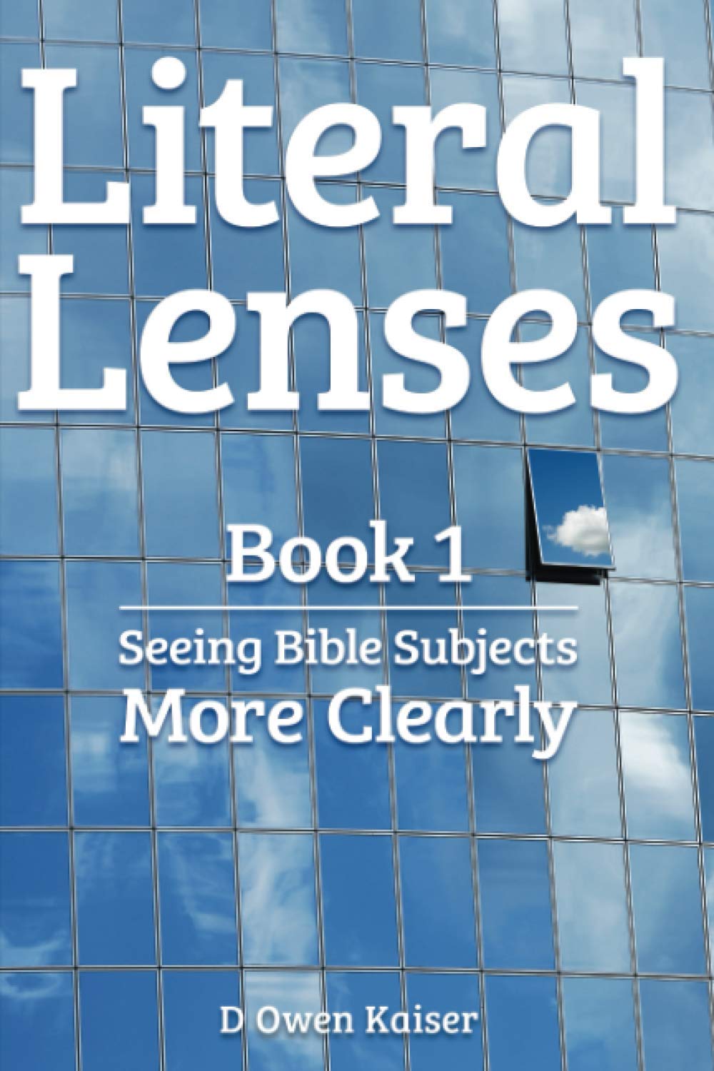 Literal Lenses Book 1 Seeing Bible Subjects More Clearly by D Owen