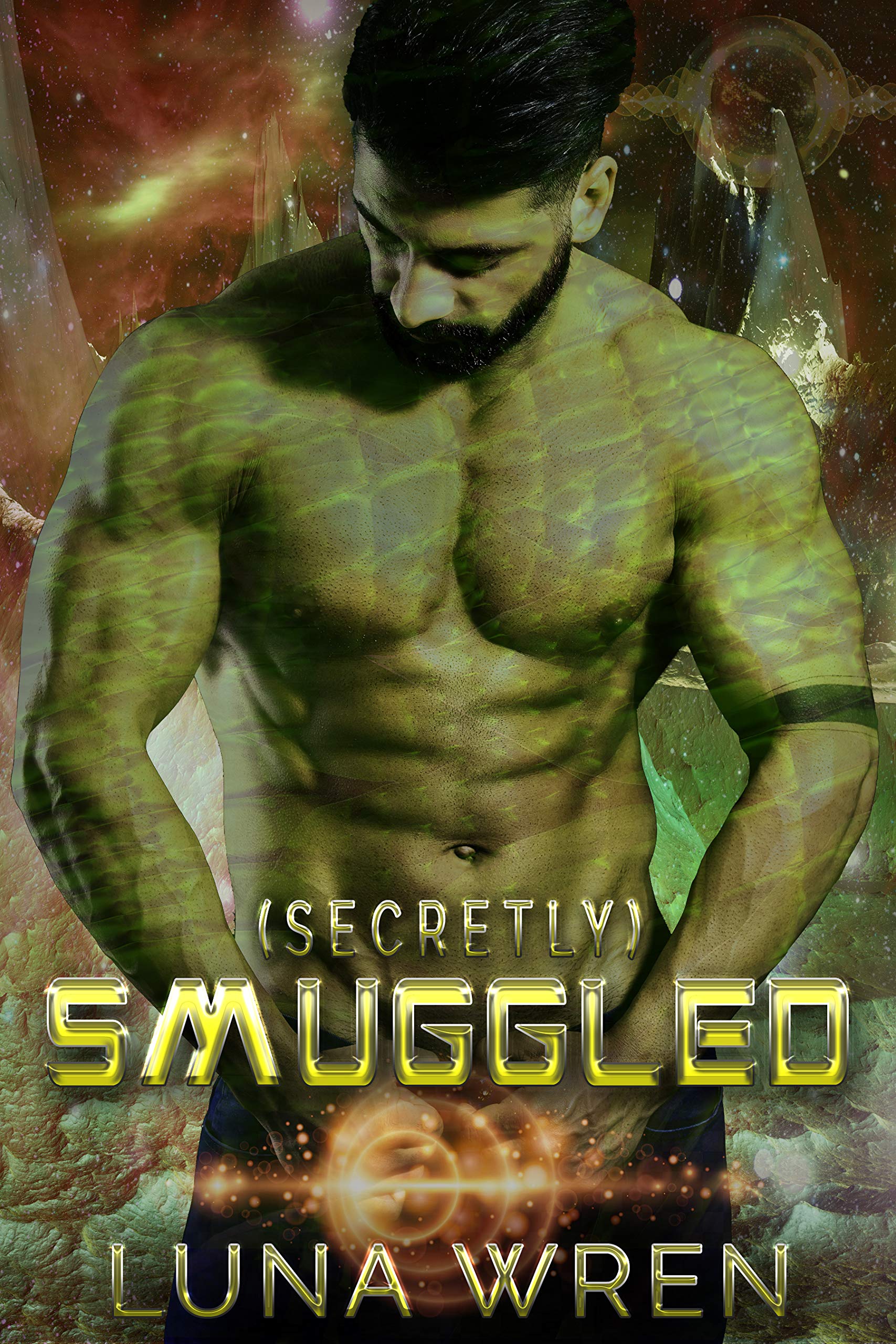 Secretly Smuggled: A Steamy Second Chance Alien Romance Novella