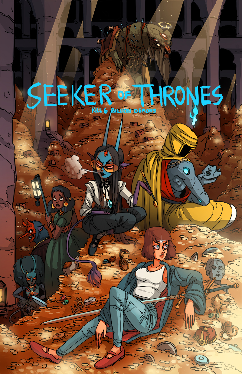 Kill Six Billion Demons, Book 3: Seeker of Thrones