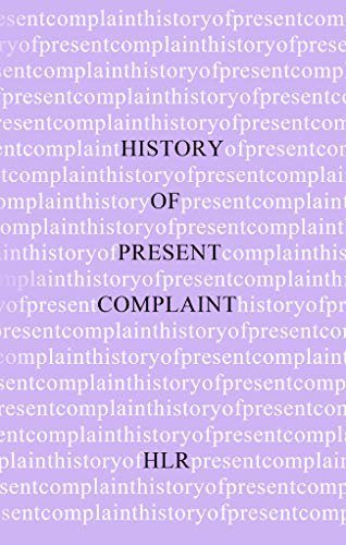 History of Present Complaint