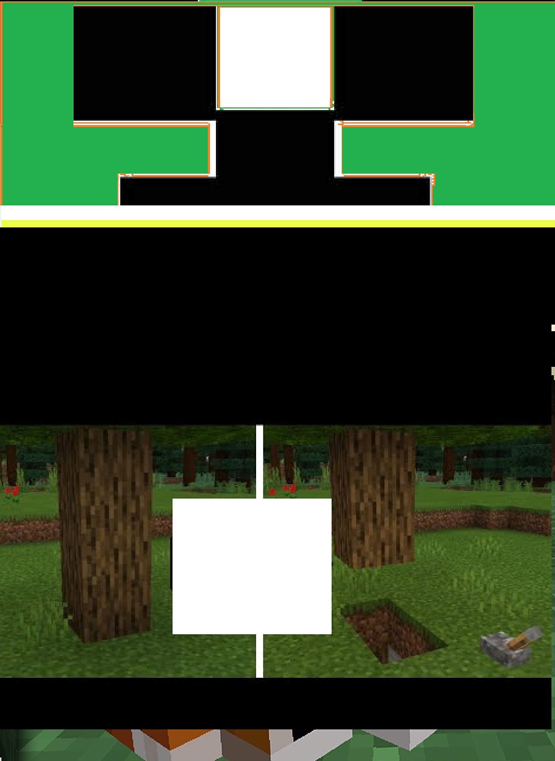 Minecraft- How To Build A Simple Secret Tree Entrance by Charles L ...