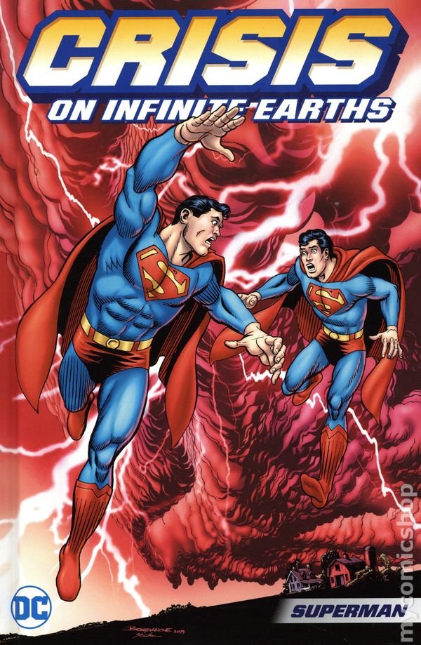 Crisis on Infinite Earths book cover