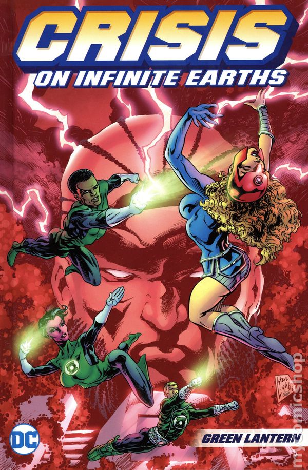Crisis on Infinite Earths book cover