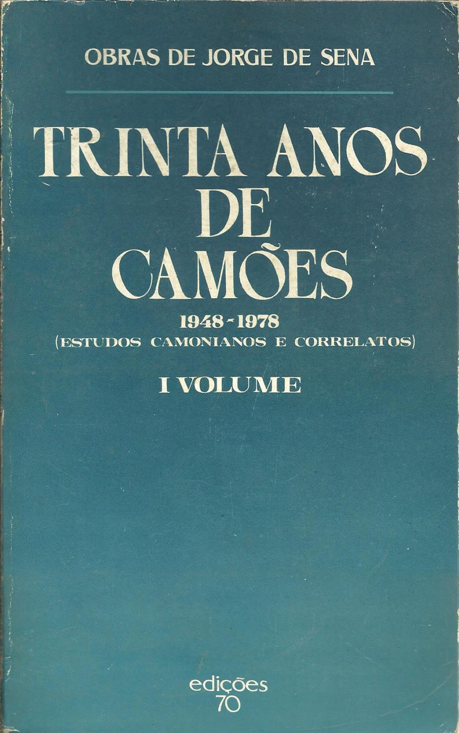 Trinta anos de Camões, 1948-1978 book cover
