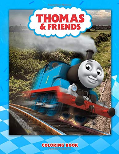 Thomas and Friends Coloring Book: Thomas and Friends 50+ Illustrations ...