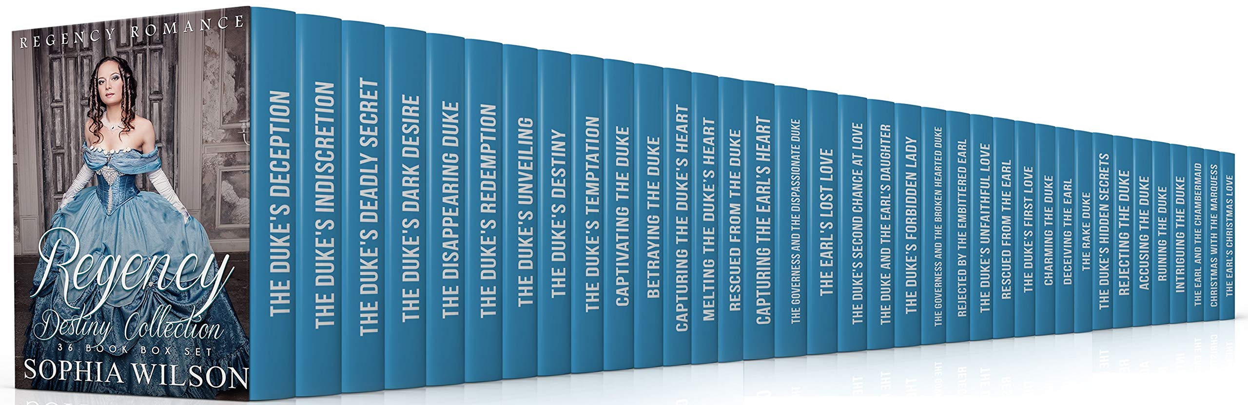 Regency Destiny Collection: 36 Book Box Set