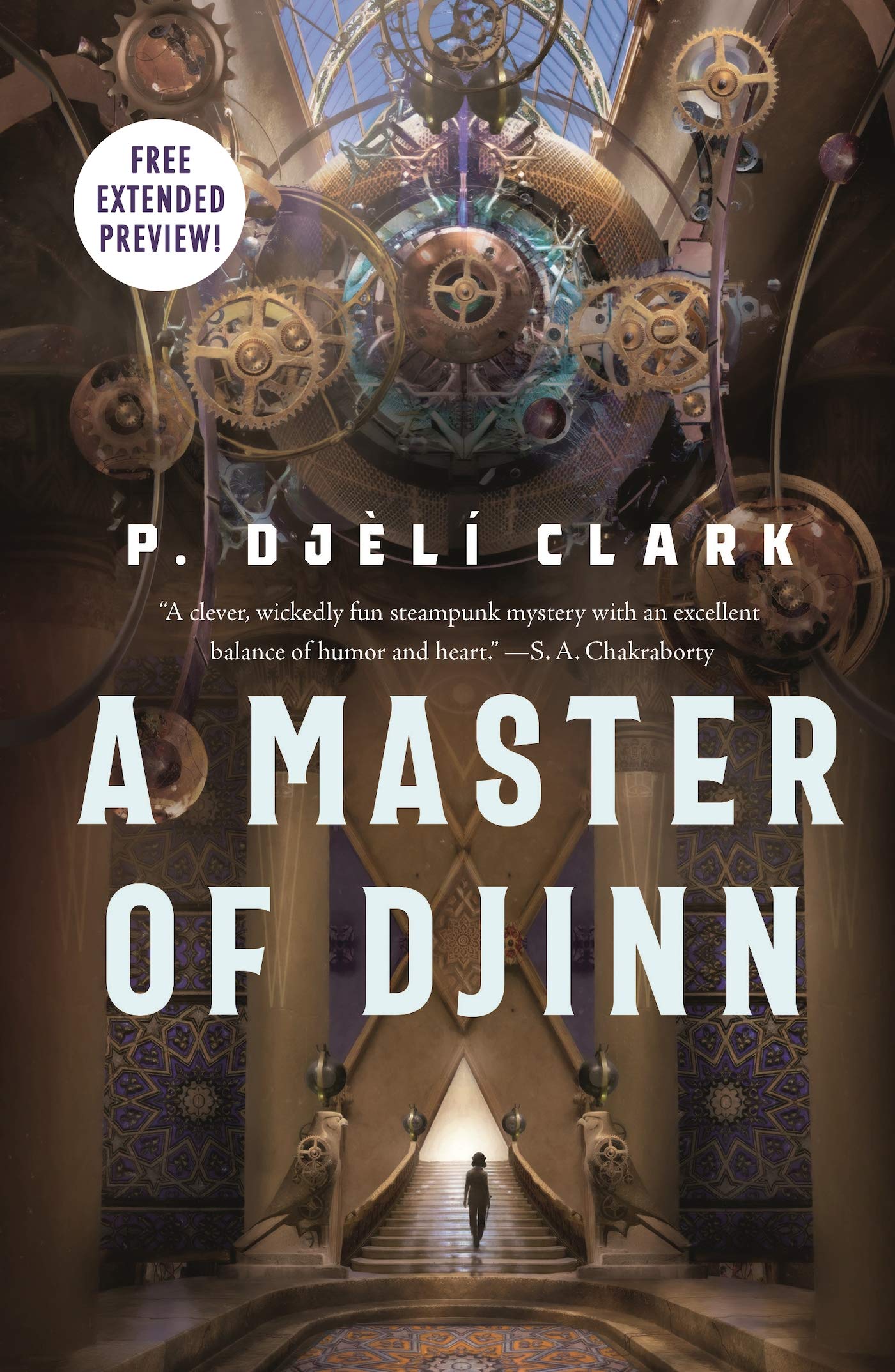 A Master of Djinn Sneak Peek book cover