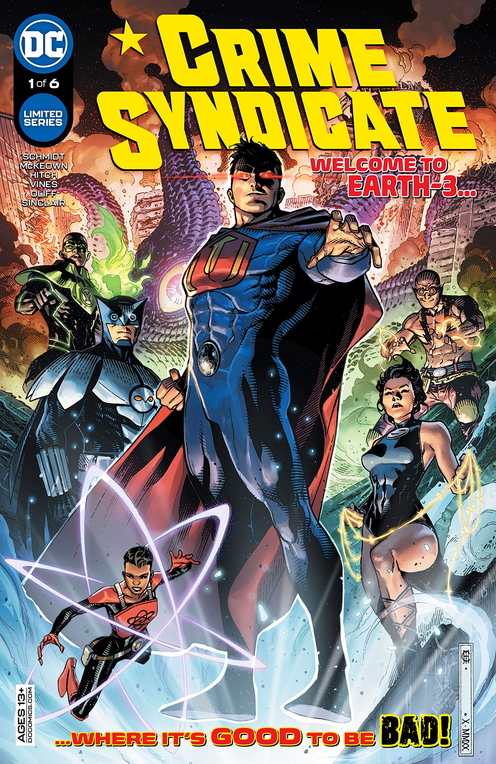 Crime Syndicate (2021-) #1 book cover