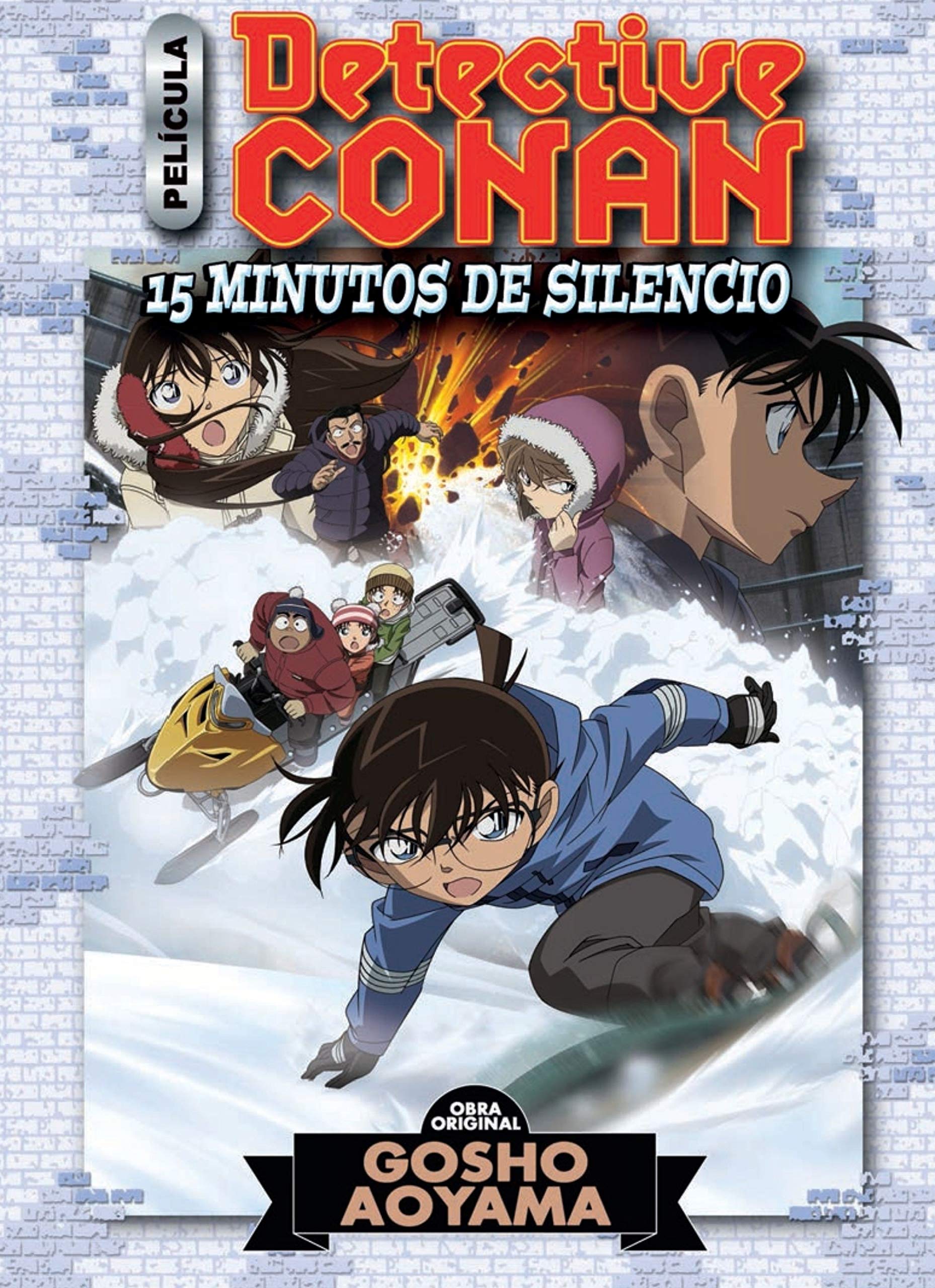 Detective Conan Anime Comic nº 02 Quince minutos de silencio book cover