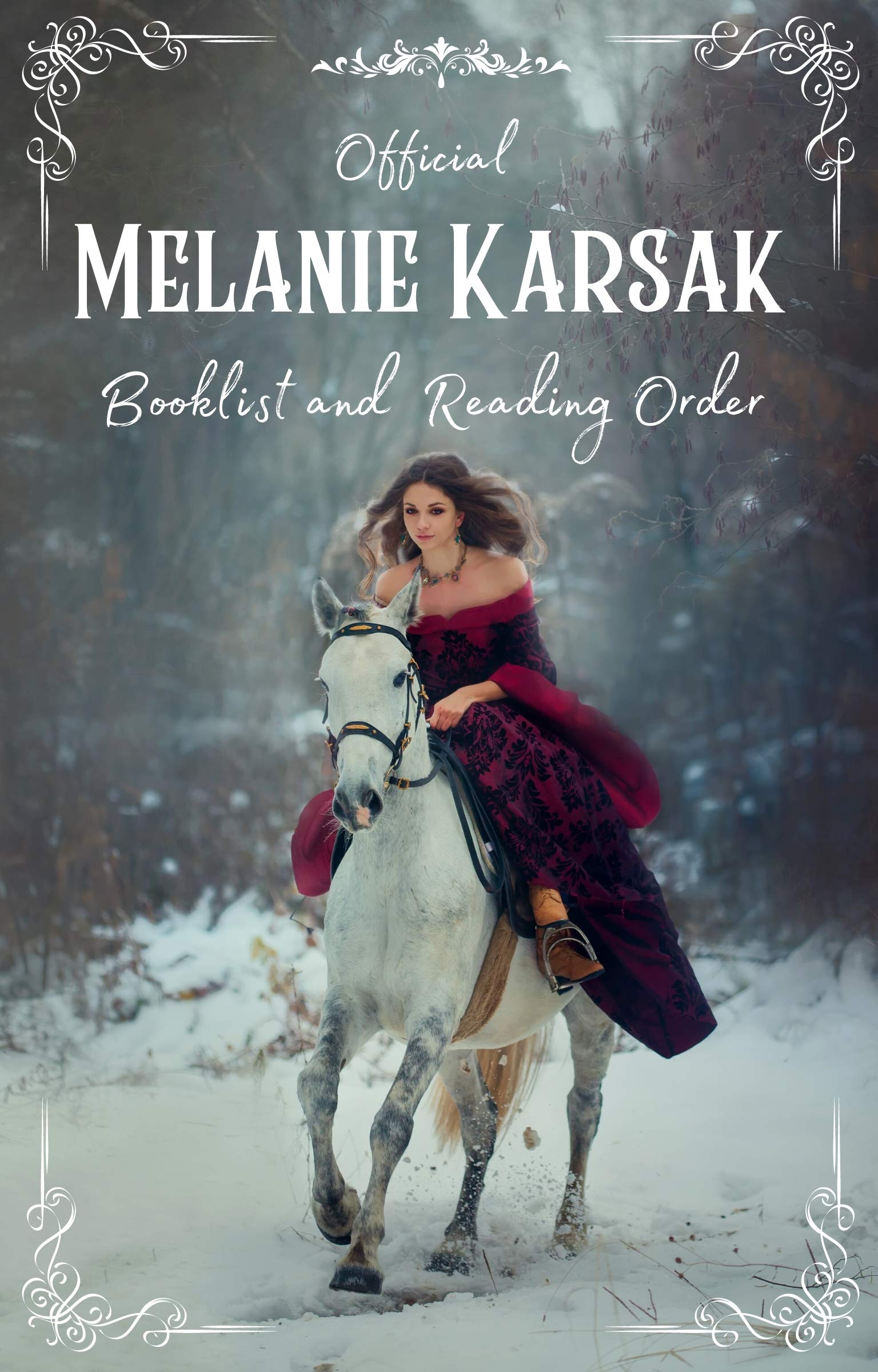 Official Melanie Karsak Booklist and Reading Order book cover