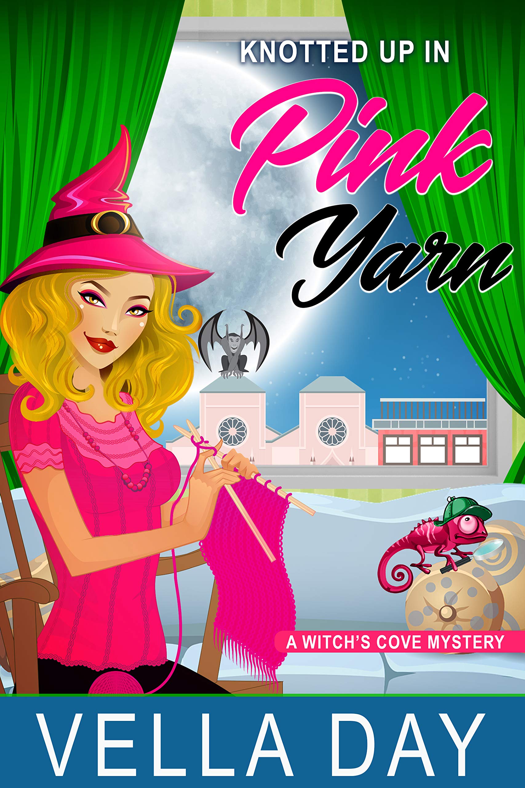 Knotted Up in Pink Yarn book cover