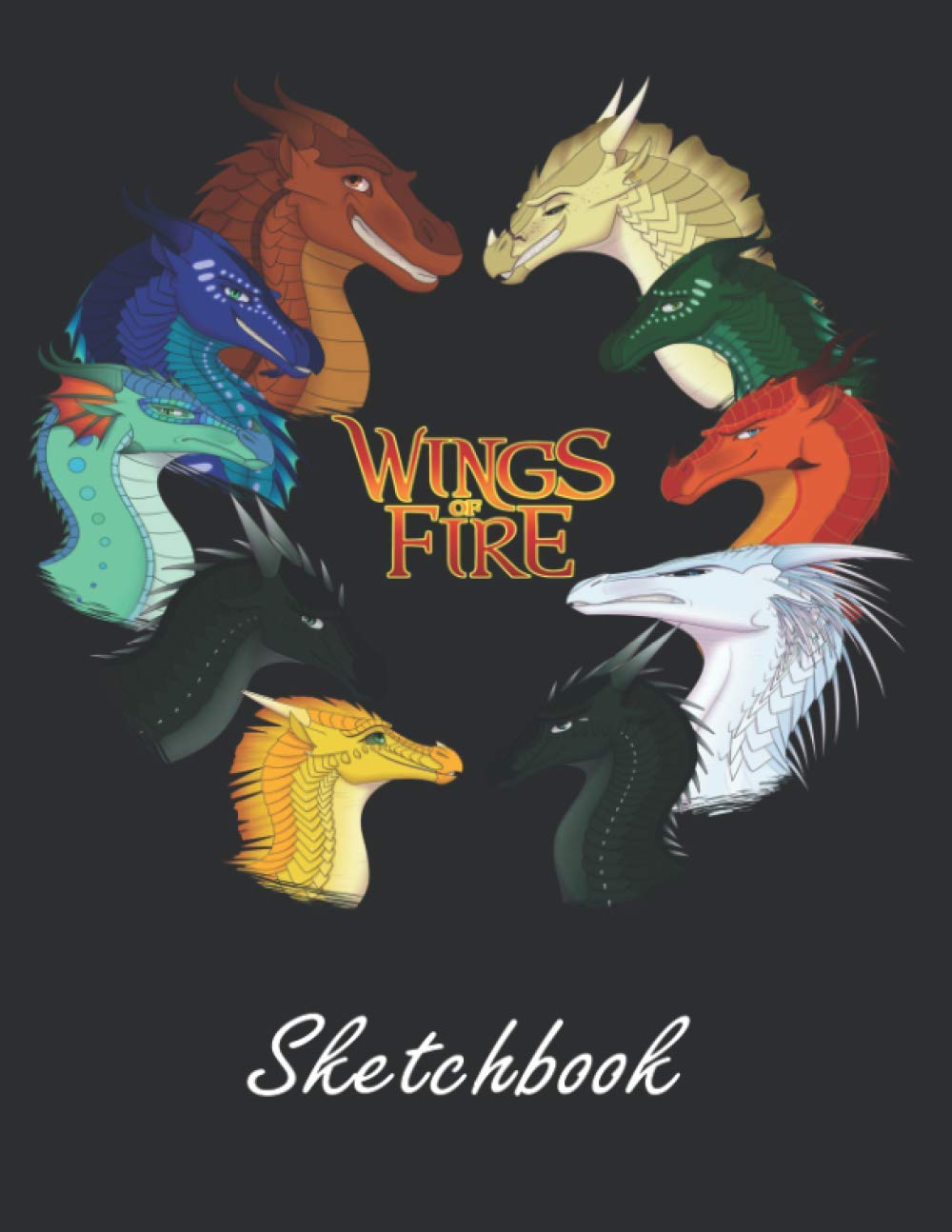 Wings of Fire Sketchbook Perfect sketchbook For Doodling, Sketching