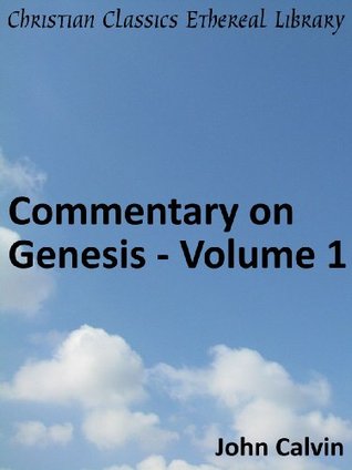 Commentary on Genesis - Volume 1 book cover