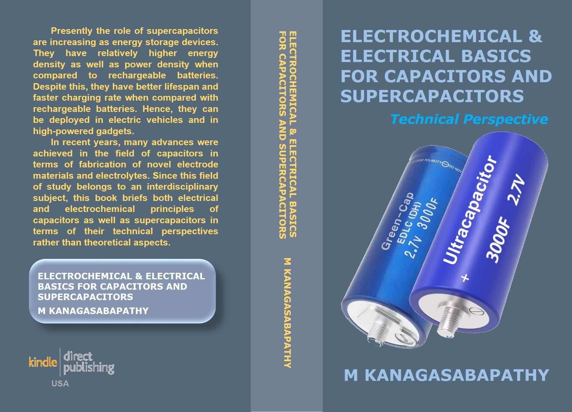 ELECTROCHEMICAL & ELECTRICAL BASICS FOR CAPACITORS AND SUPERCAPACITORS