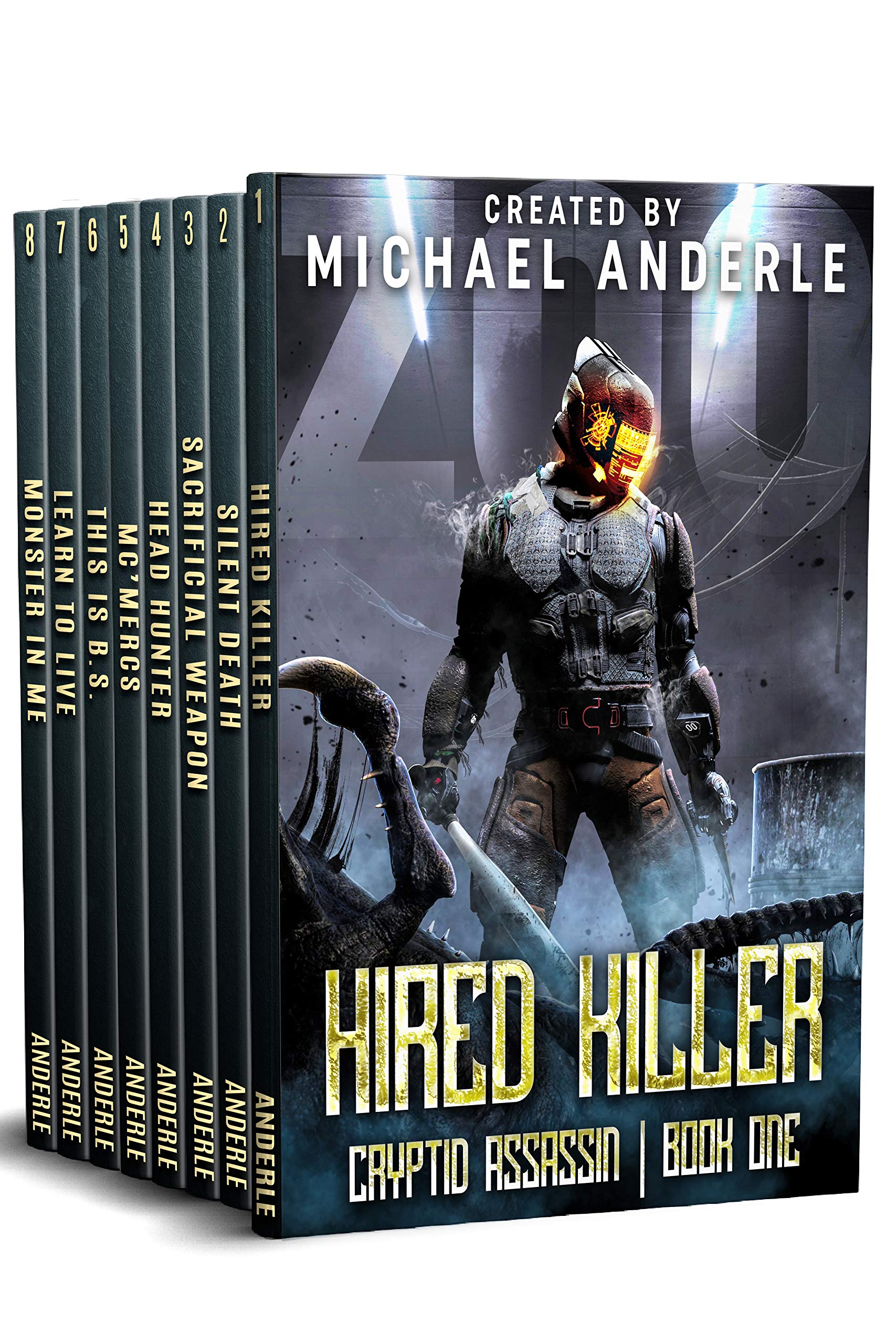 Cryptid Assassin Complete Series book cover