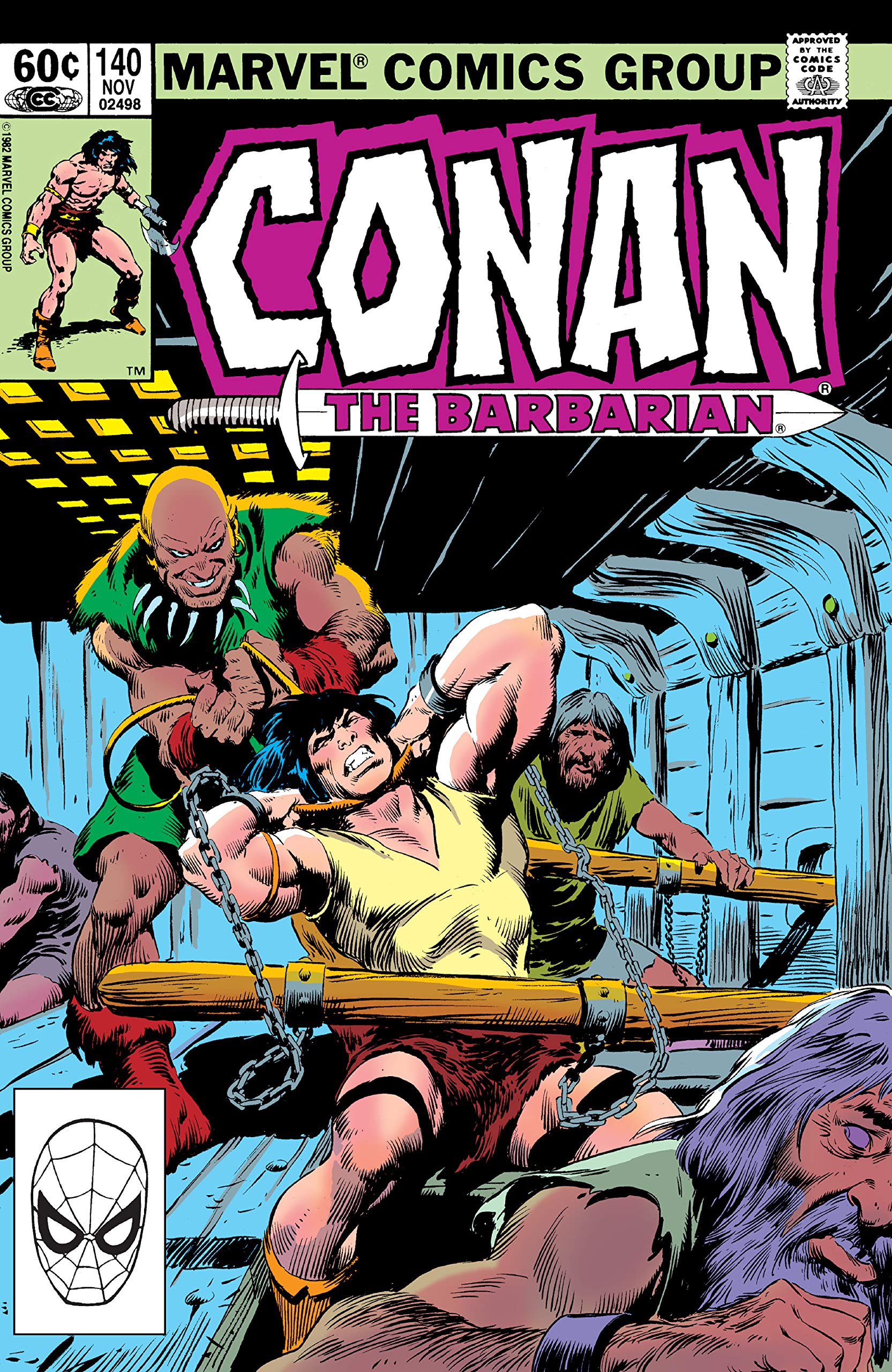 Conan The Barbarian (1970-1993) #140 book cover