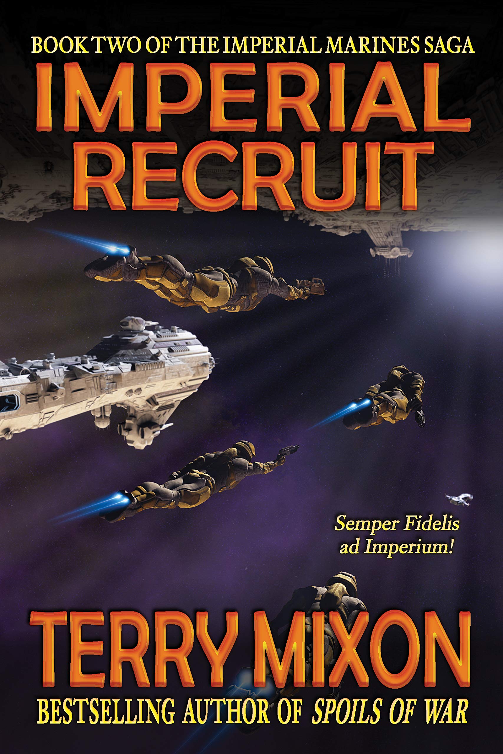 The Imperial Marines Saga book cover 2