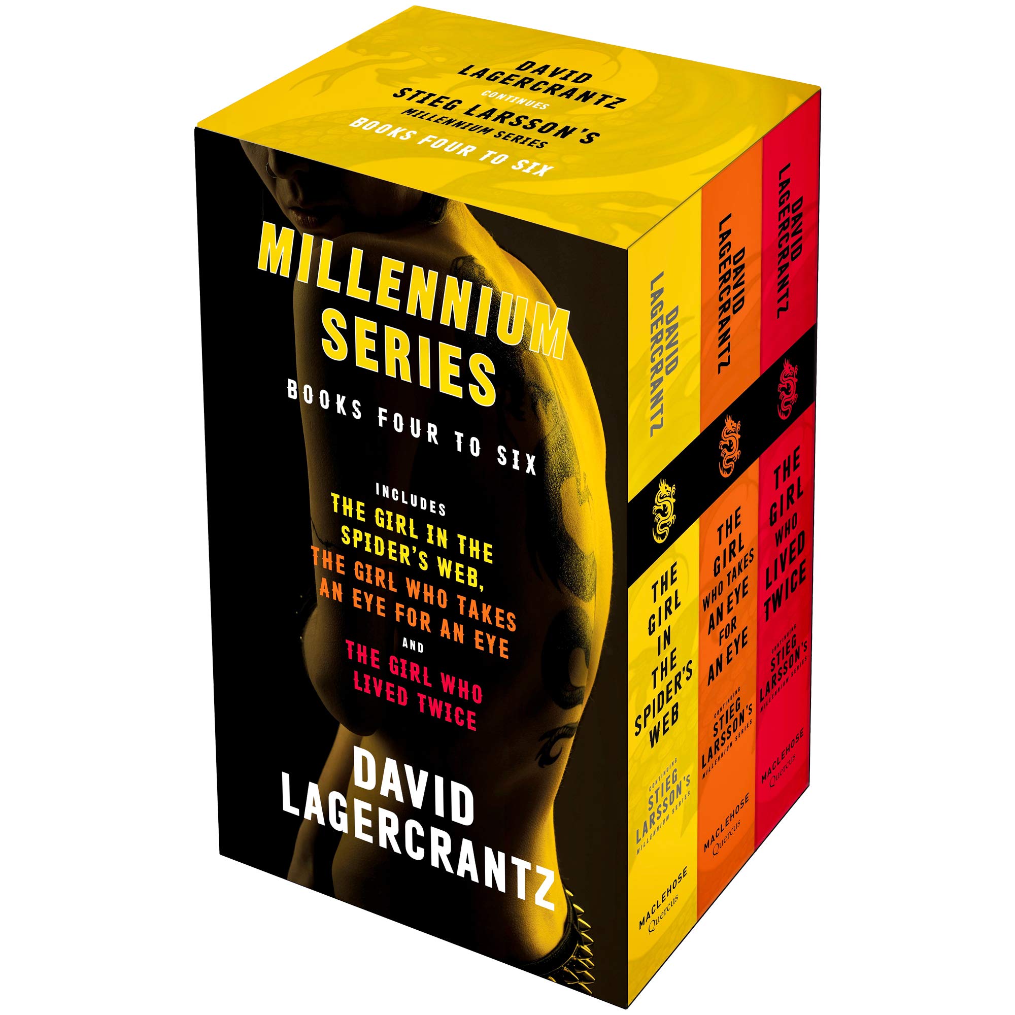 Millennium series 3 Books Collection Box Set by David Lagercrantz