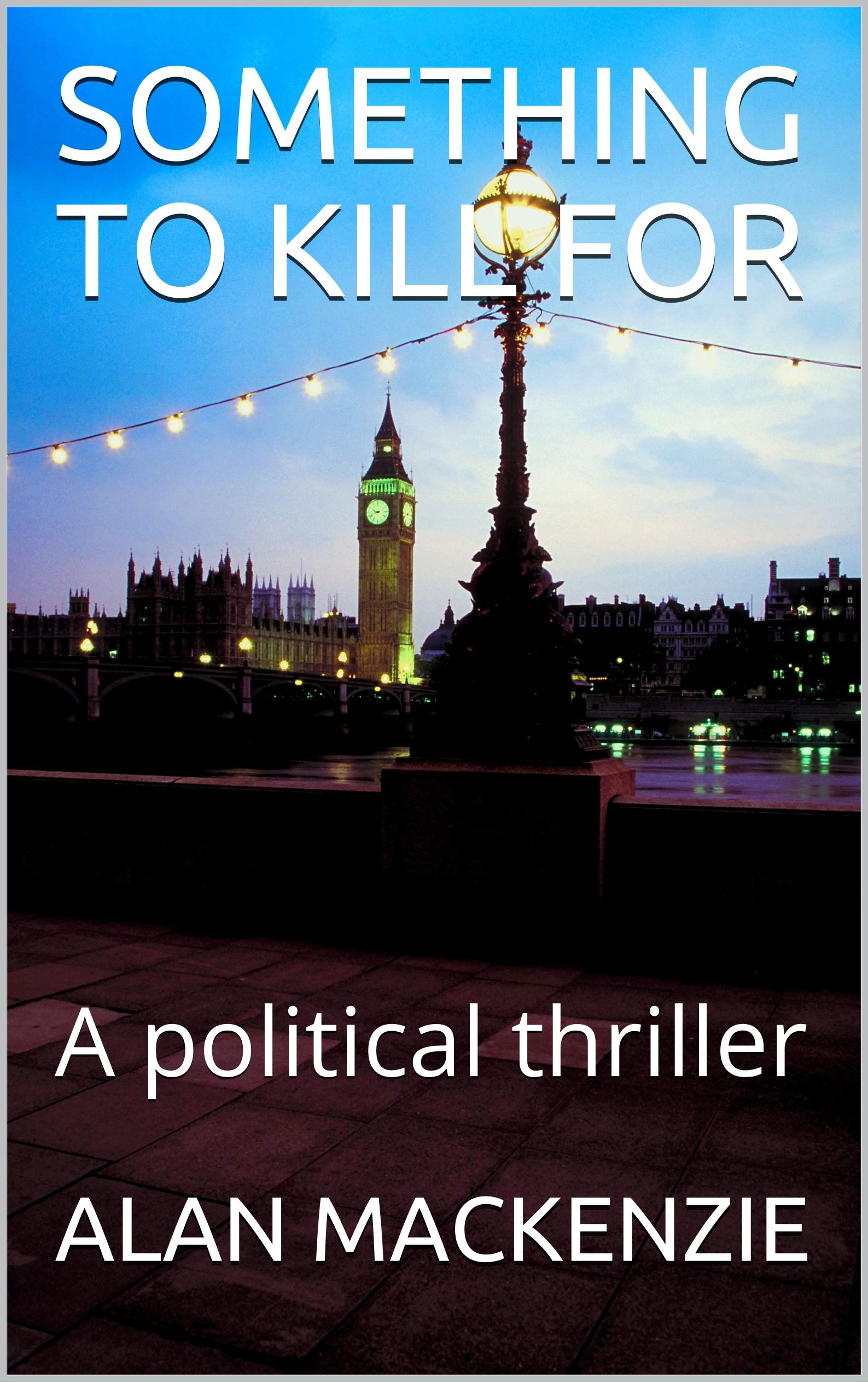 SOMETHING TO KILL FOR: A political thriller